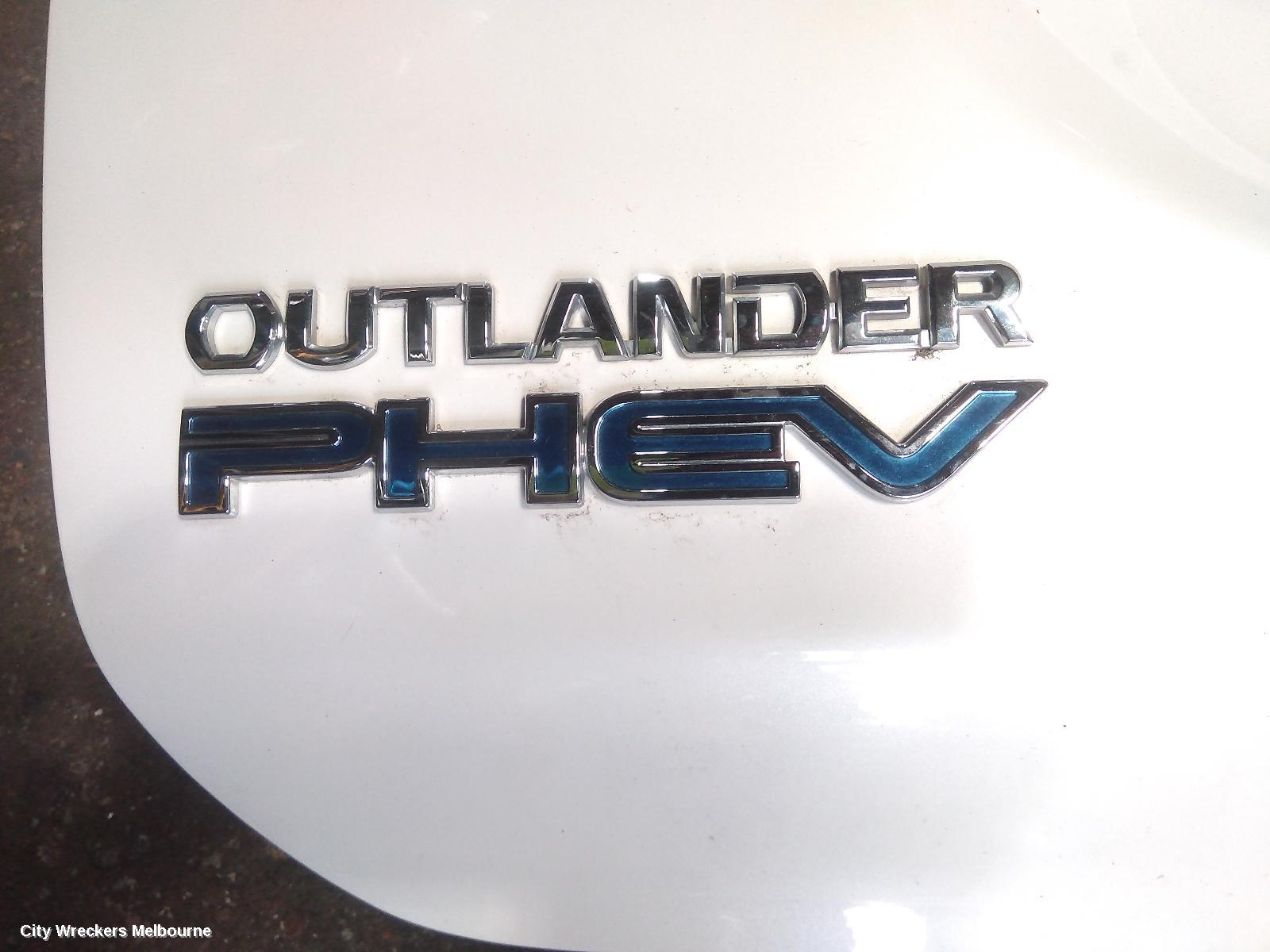 MITSUBISHI OUTLANDER BOOTLID/TAILGATE, TAILGATE, ZK-ZL, PHEV/HYBRID, W/ POWER LIFTGATE, SPOILERED & CAMERA TYPE, 07/2018 - 07/2021
