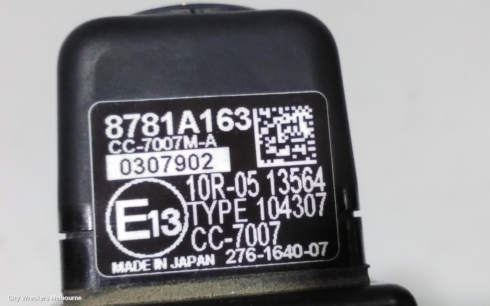MITSUBISHI OUTLANDER REVERSE CAMERA, REVERSE CAMERA, ZK, 04/2015 ONWARDS