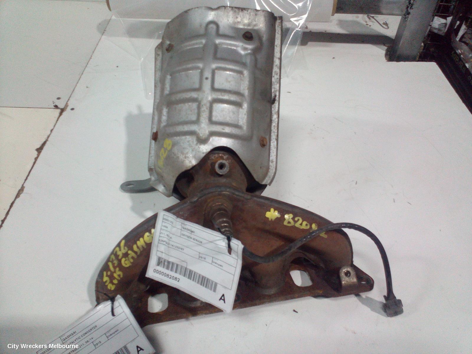 NISSAN QASHQAI CATALYTIC CONVERTER, MANIFOLD, 2.0, PETROL, J11, 06/2014 ONWARDS