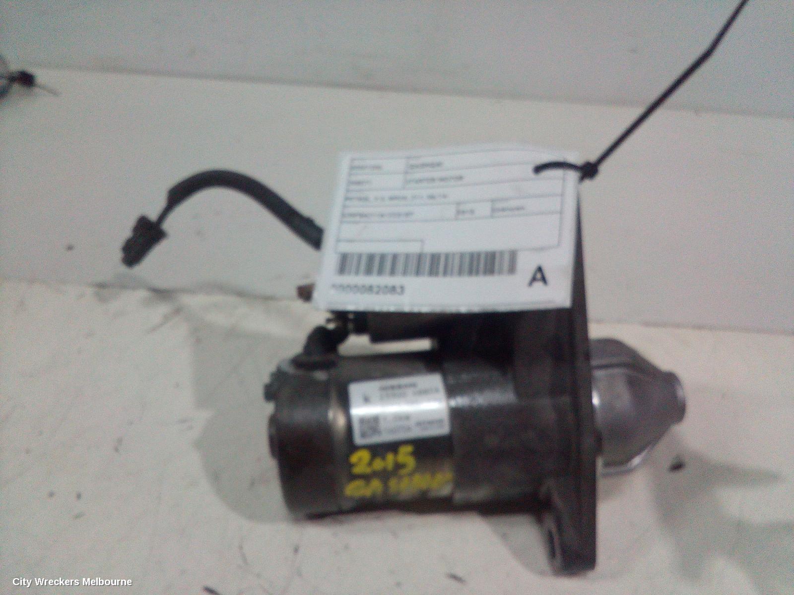 NISSAN QASHQAI STARTER, PETROL, 2.0, MR20, J11, 06/2014 - 07/2021