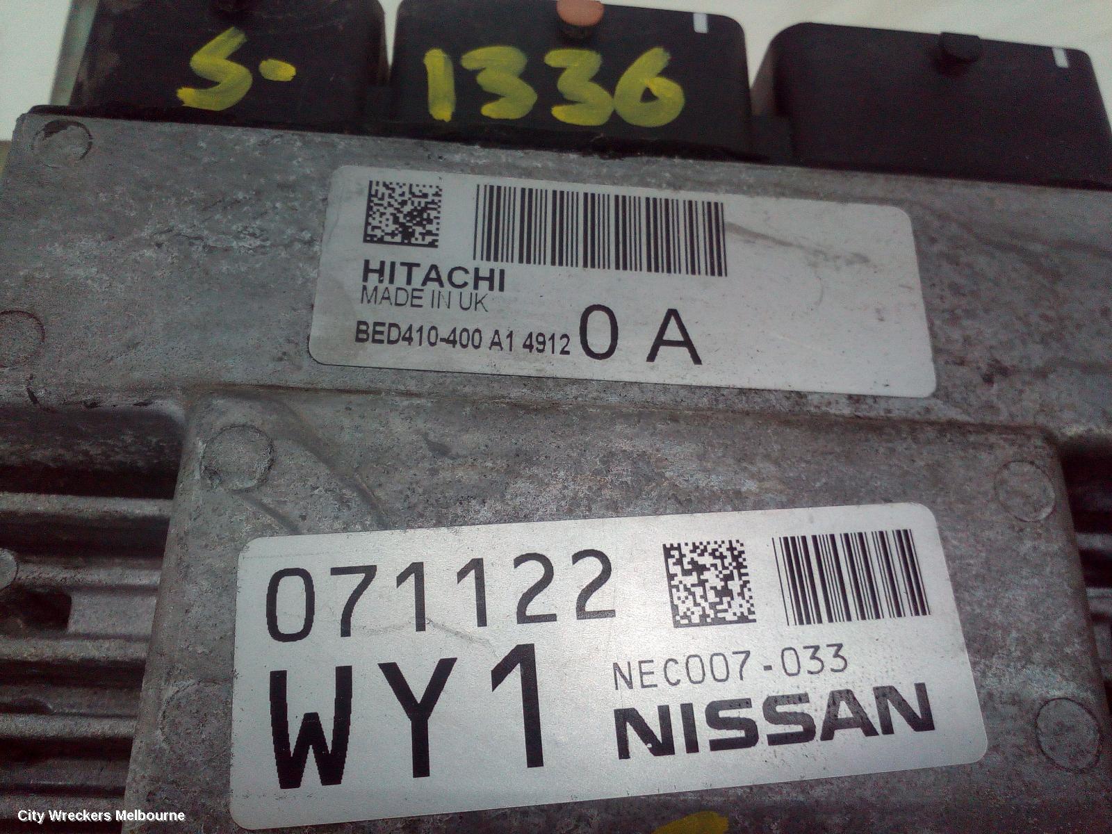 NISSAN QASHQAI ECU, ENGINE ECU, 2.0, PETROL, ECU ONLY, MR20, J11, 06/2014 ONWARDS
