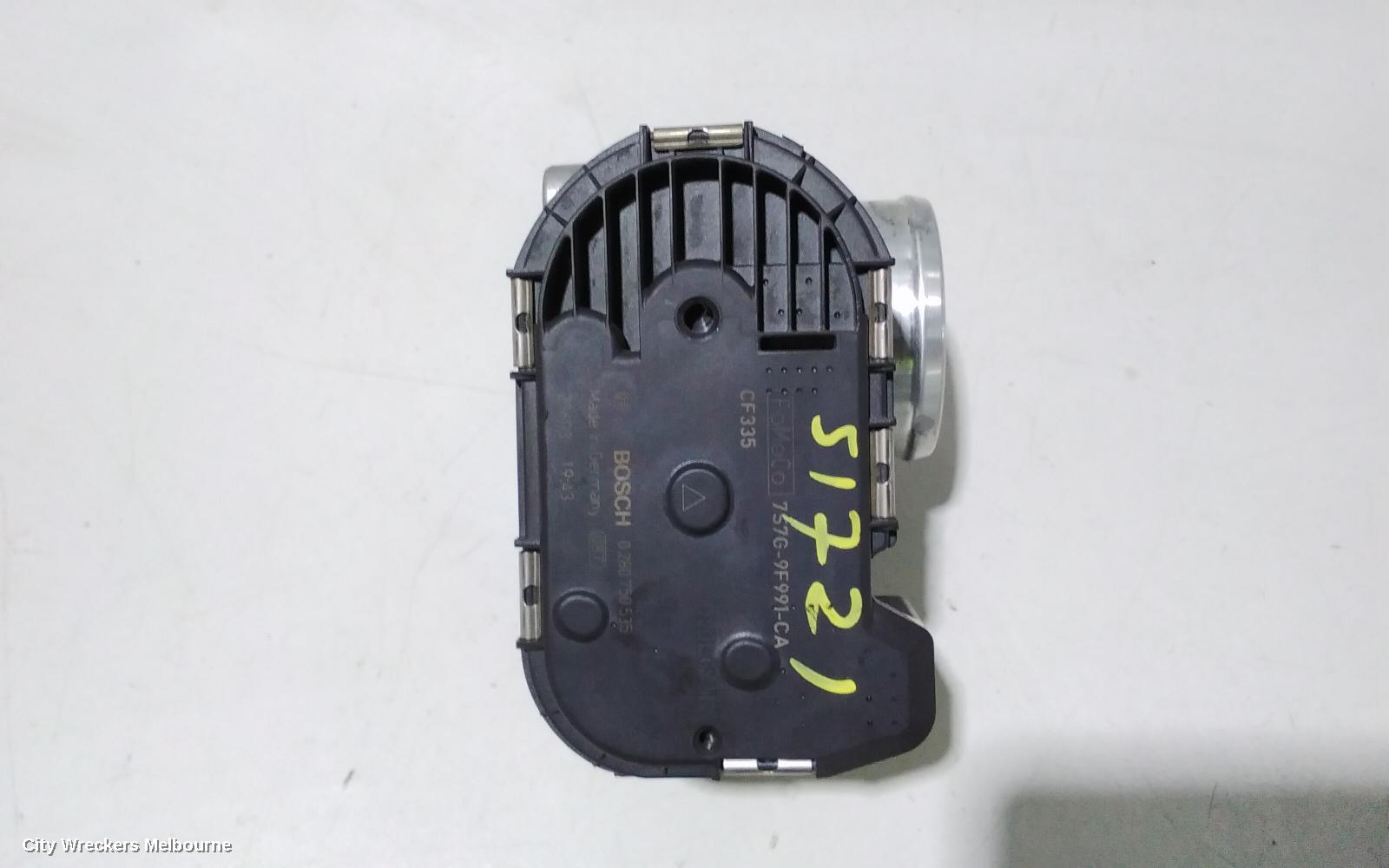 FORD FOCUS THROTTLE BODY, 1.6, PETROL, LW, 05/2011 - 08/2015