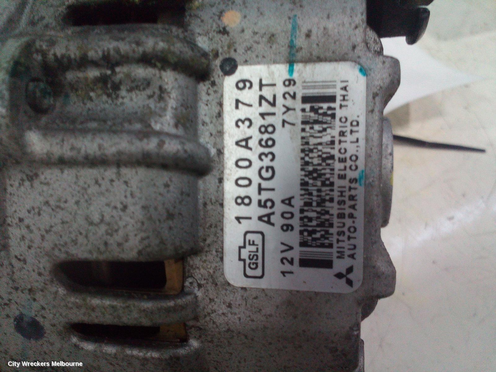 MITSUBISHI TRITON ALTERNATOR, DIESEL, 2.4, 4N15, MQ-MR, 04/2015 ONWARDS