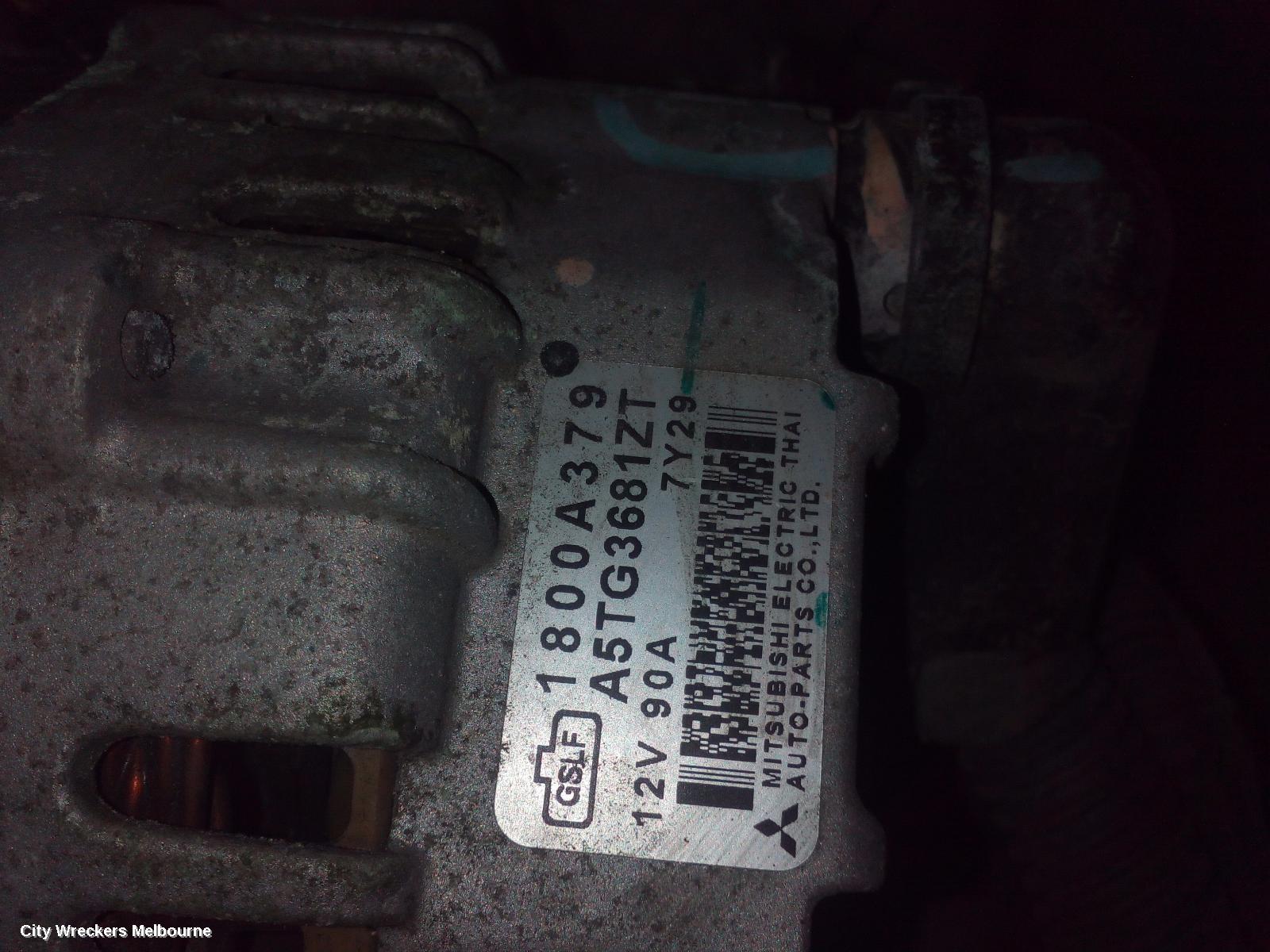 MITSUBISHI TRITON ALTERNATOR, DIESEL, 2.4, 4N15, MQ-MR, 04/2015 ONWARDS