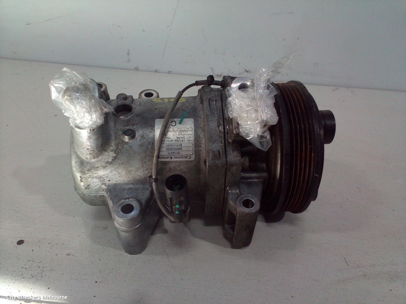 MITSUBISHI TRITON A/C COMPRESSOR, MQ-MR, 2.4, 4N15, DIESEL, 04/2015 ONWARDS