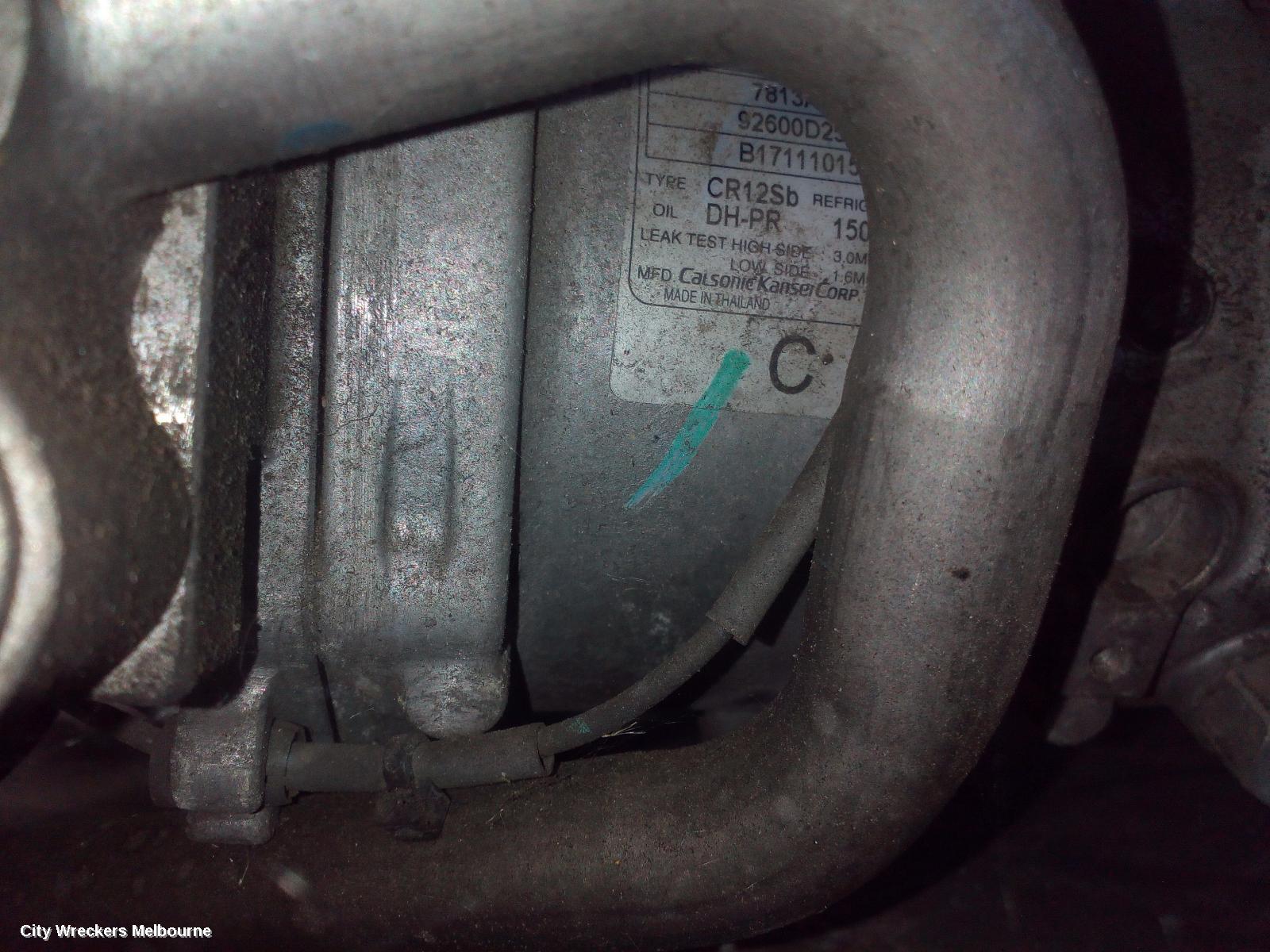 MITSUBISHI TRITON A/C COMPRESSOR, MQ-MR, 2.4, 4N15, DIESEL, 04/2015 ONWARDS