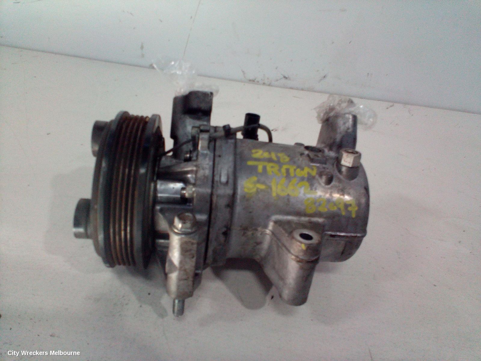 MITSUBISHI TRITON A/C COMPRESSOR, MQ-MR, 2.4, 4N15, DIESEL, 04/2015 ONWARDS