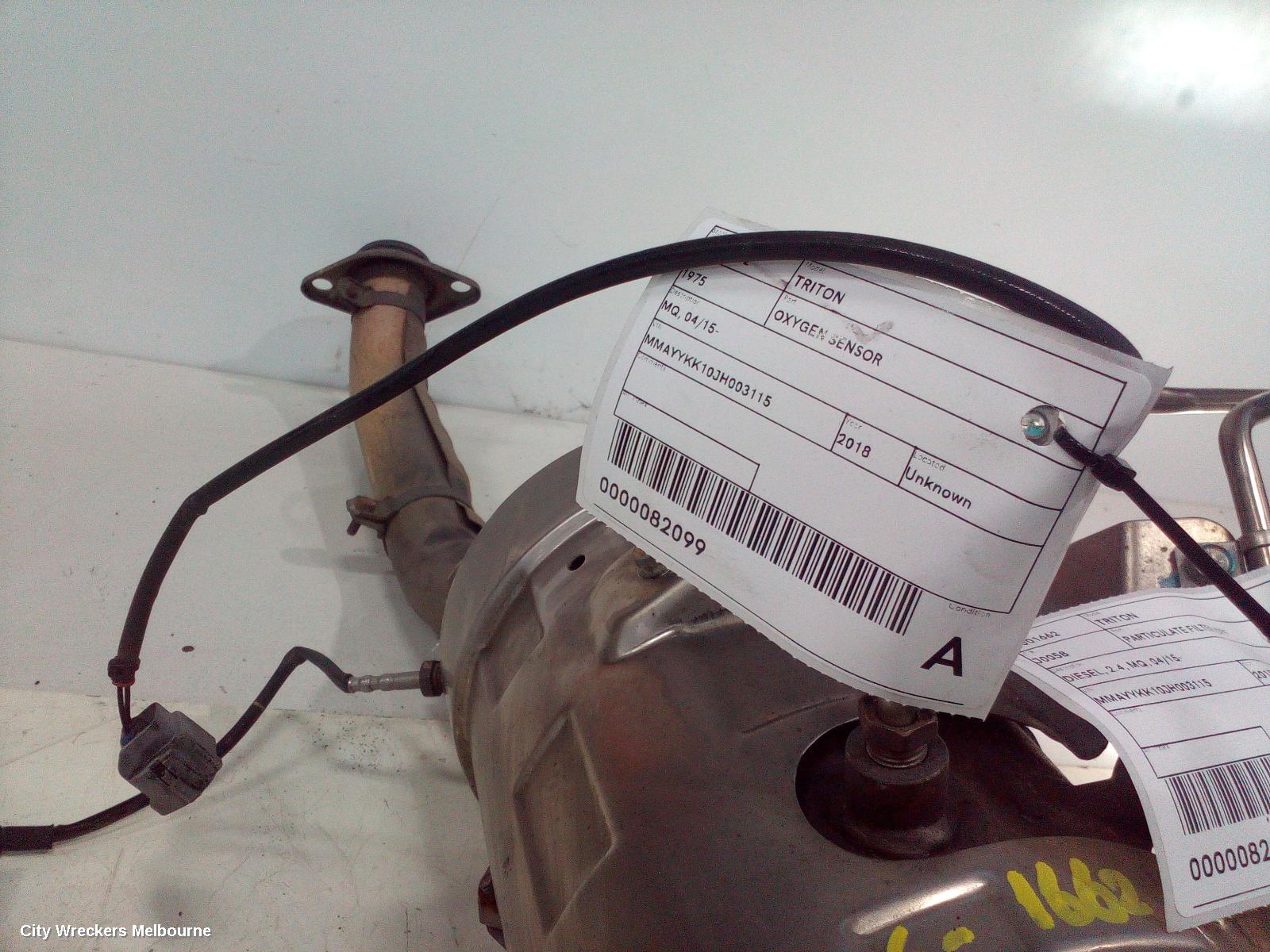 MITSUBISHI TRITON OXYGEN SENSOR, MQ-MR, 03/2015 - 10/2023