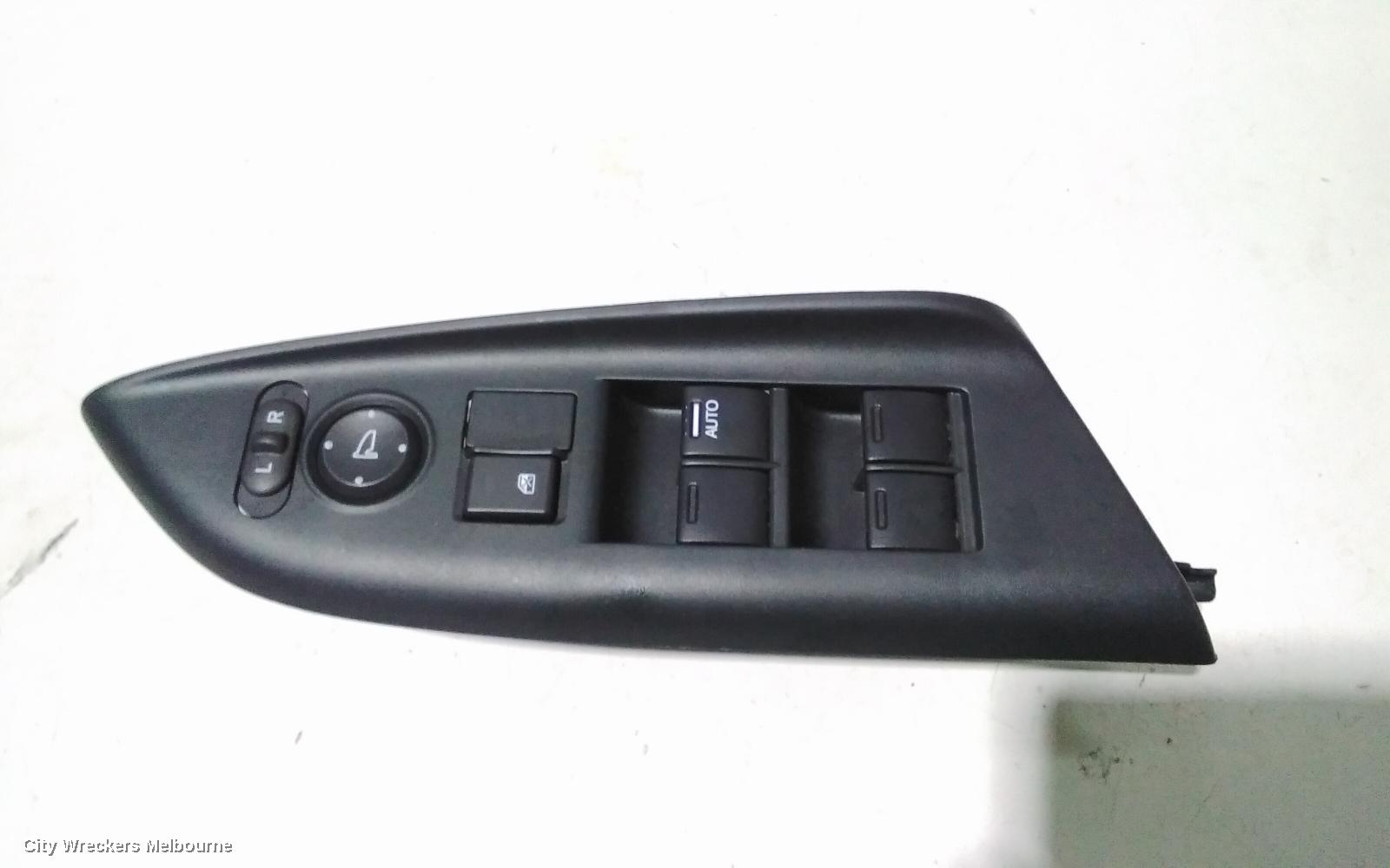 HONDA JAZZ PWR DR WIND SWITCH, RH FRONT (MASTER SWITCH), GF/GK, NON CENTRAL LOCK BUTTON TYPE, 07/2014 - 12/2020