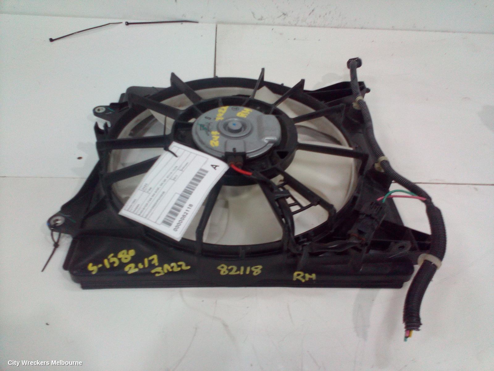 HONDA JAZZ FAN, RADIATOR FAN (RH SIDE), GK/GF, 07/2014 - 12/2020