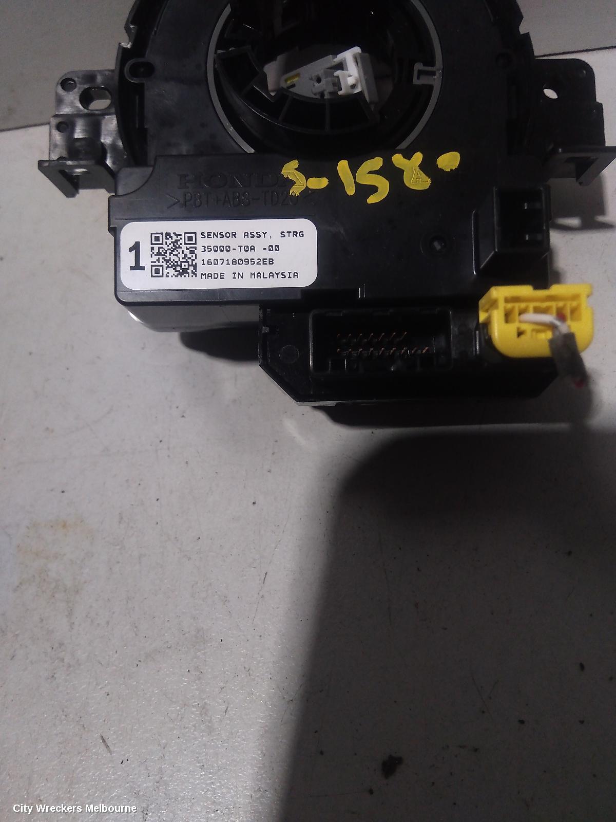 HONDA JAZZ AIRBAG MODULE/SENSOR, CLOCKSPRING, GF/GK, 07/2014 - 12/2020