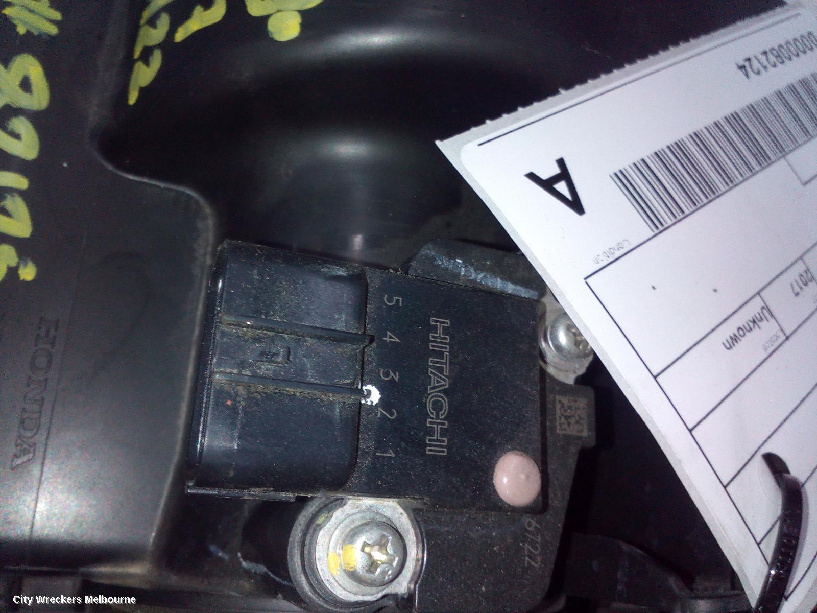 HONDA JAZZ AIR FLOW METER, GK/GF, 07/2014 - 12/2020