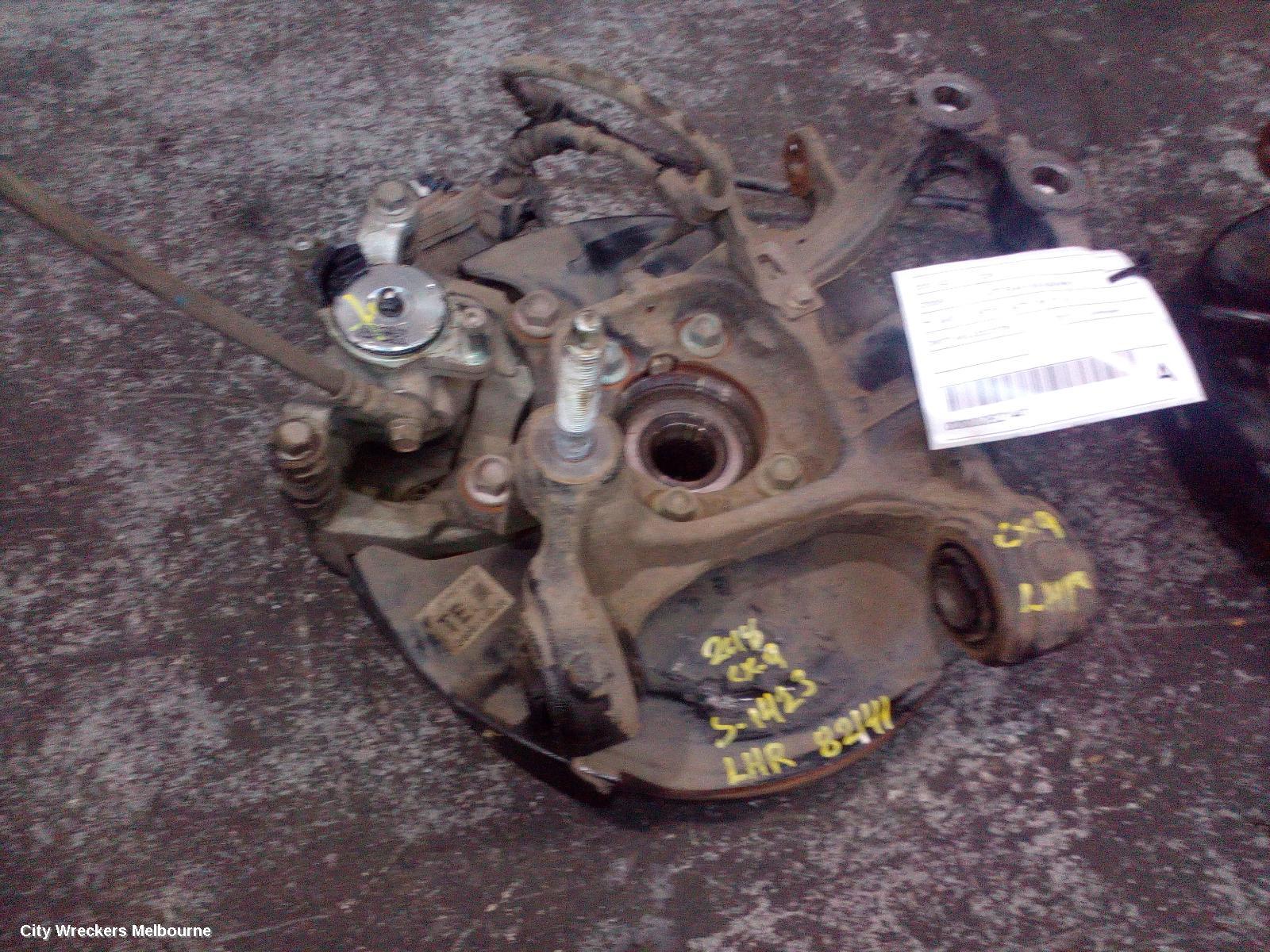 MAZDA CX9 LEFT REAR HUB ASSEMBLY, TC, AWD, 2.5, PETROL, AUTO T/M, 07/2016 ONWARDS