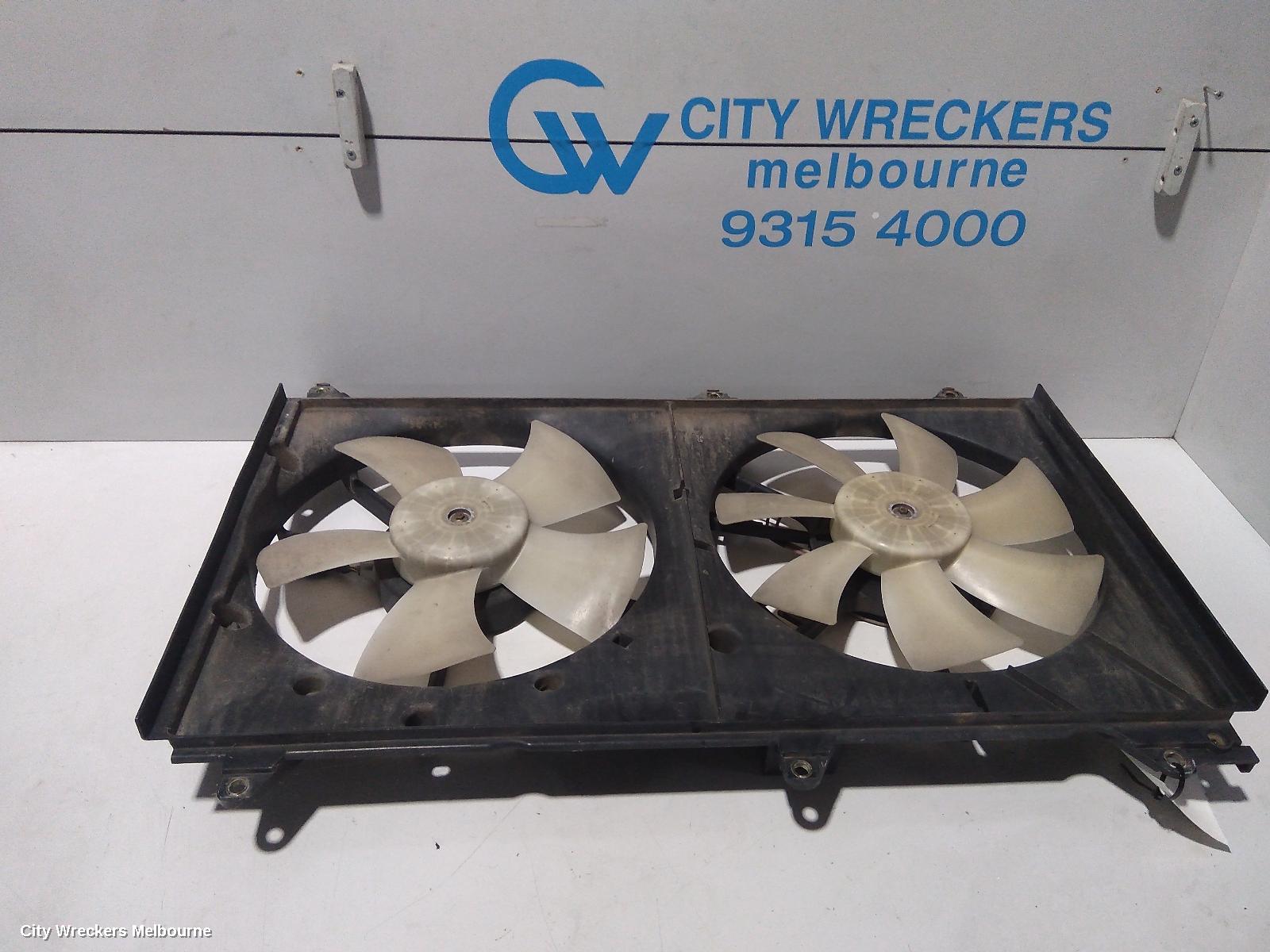 TOYOTA AVENSIS FAN, DUAL FAN ASSY, ACM2#R, 12/2001 - 12/2010