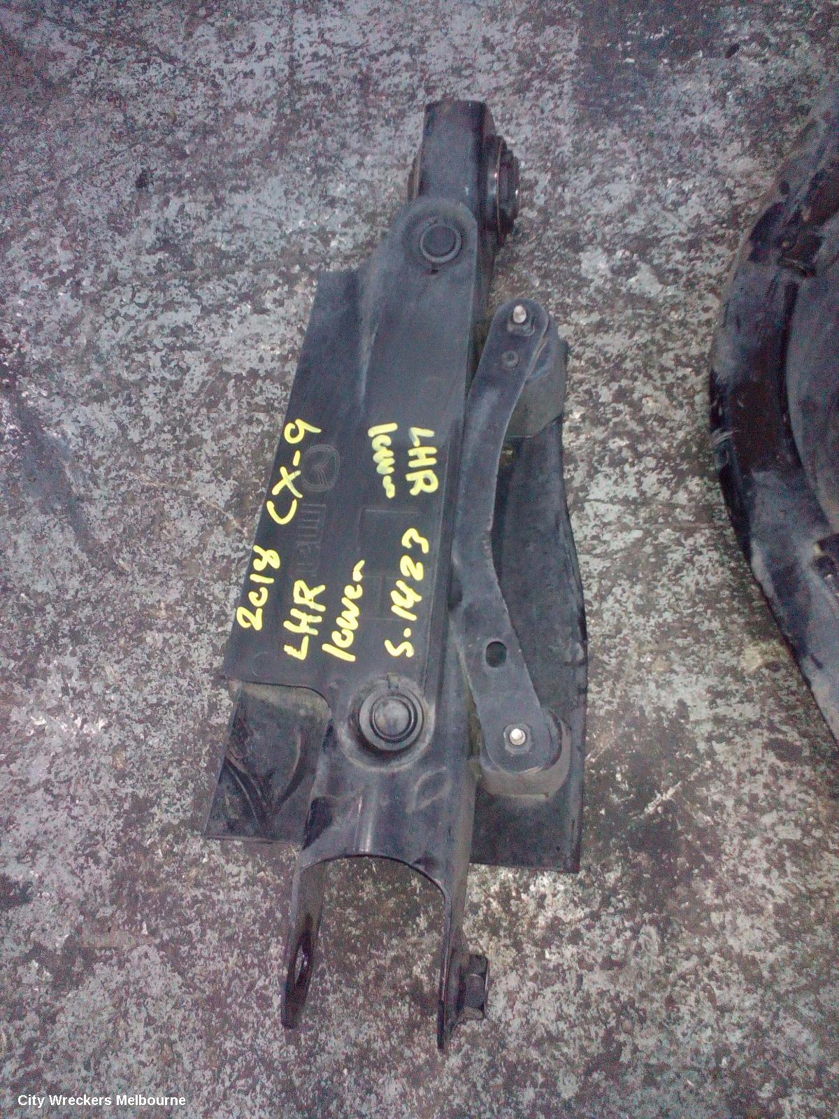 MAZDA CX9 LEFT REAR TRAILING ARM, LOWER CONTROL ARM-REAR, TC, 07/2016 ONWARDS