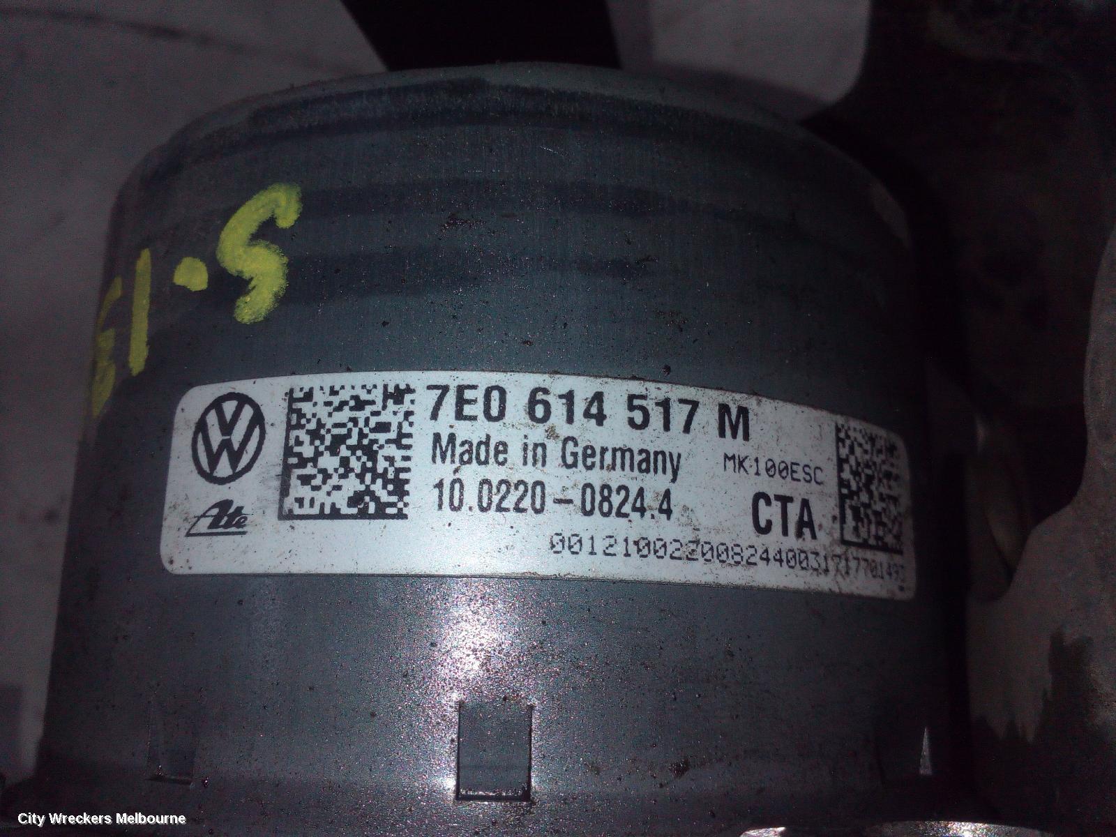 VOLKSWAGEN TRANSPORTER ABS PUMP/MODULATOR, T6, P/N 7E0614517M, 07/2015 ONWARDS