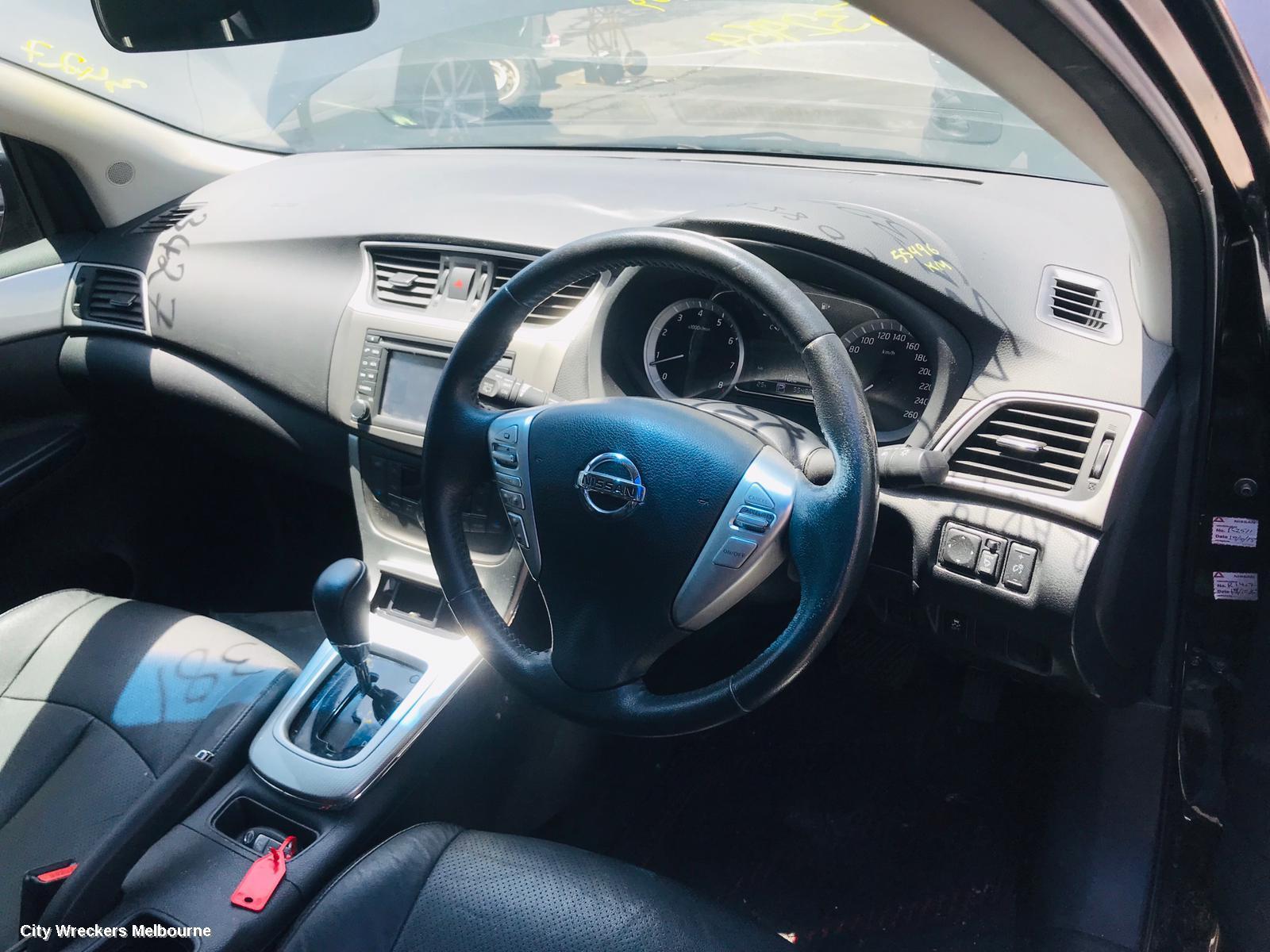 NISSAN PULSAR LEFT FRONT DOOR, C12, HATCH, 05/2013 - 12/2016