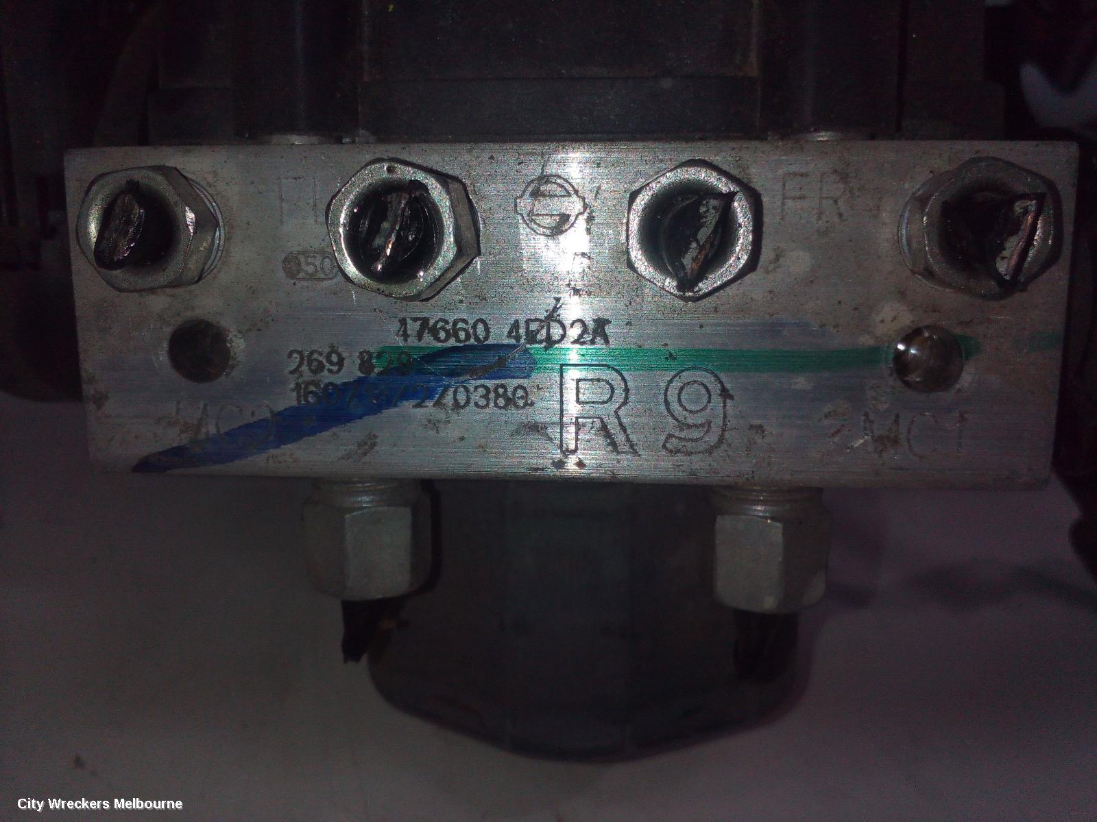 NISSAN QASHQAI ABS PUMP/MODULATOR, J11, PETROL, 06/2014 - 07/2021