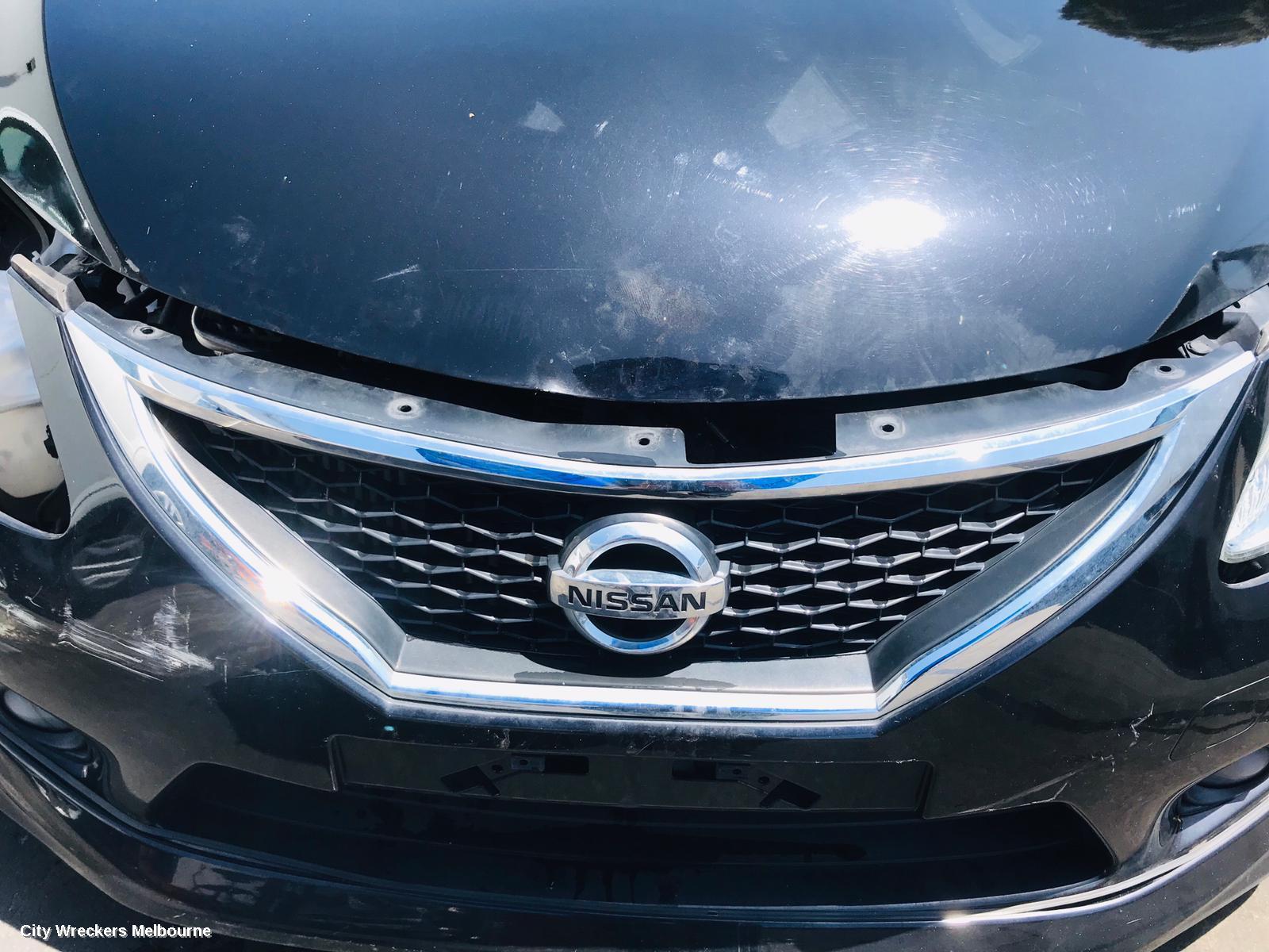 NISSAN PULSAR LEFT FRONT DOOR, C12, HATCH, 05/2013 - 12/2016