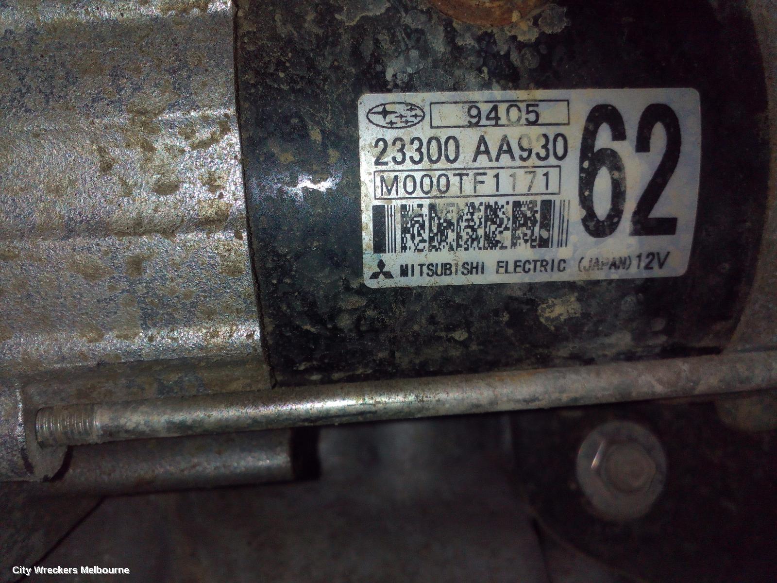 SUBARU FORESTER STARTER, PETROL, 2.5, SK, 08/2018 ONWARDS