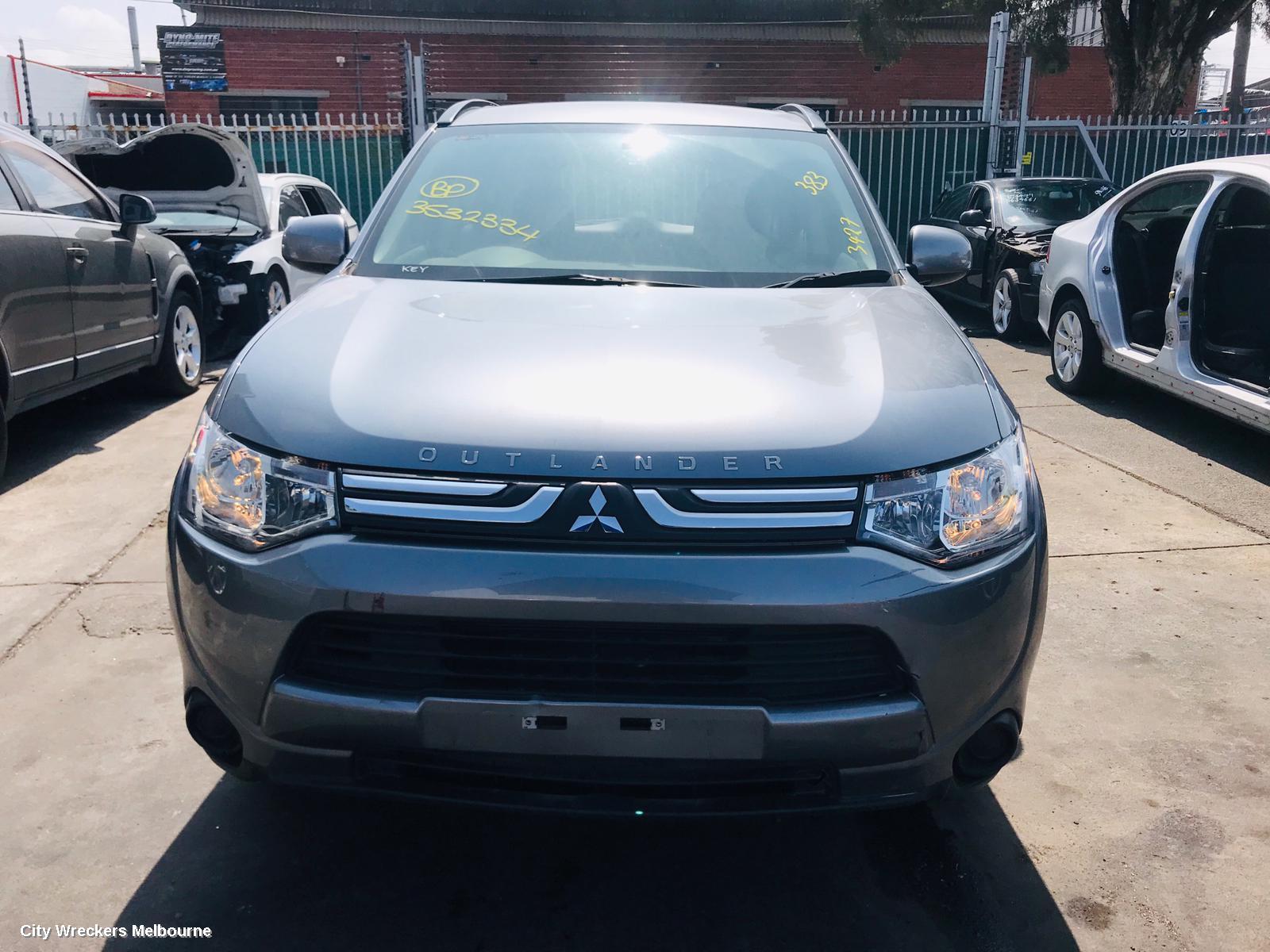 MITSUBISHI OUTLANDER SUNVISOR, ZJ, RH SIDE, 10/2012 - 03/2015