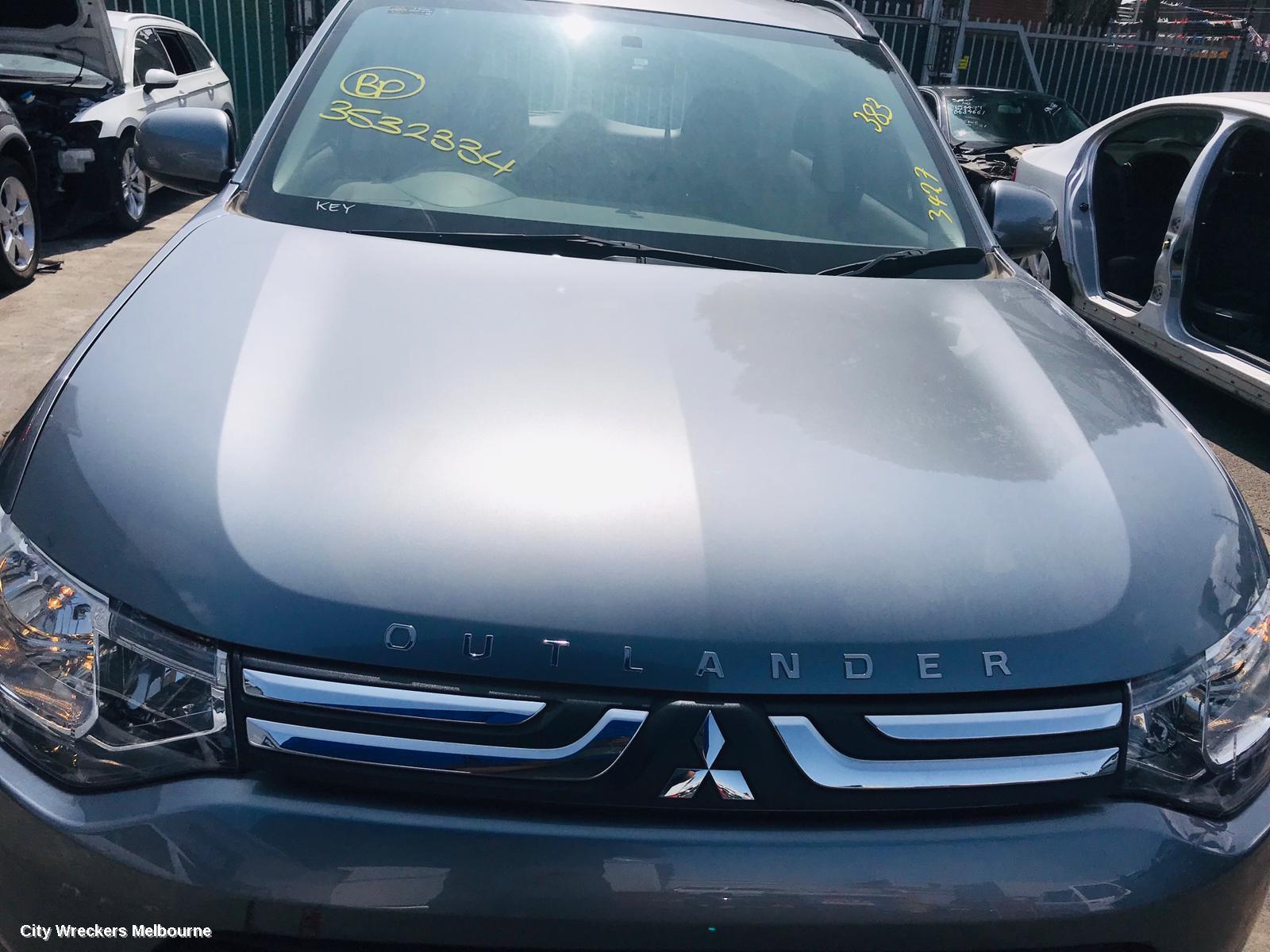 MITSUBISHI OUTLANDER SUNVISOR, ZJ, RH SIDE, 10/2012 - 03/2015