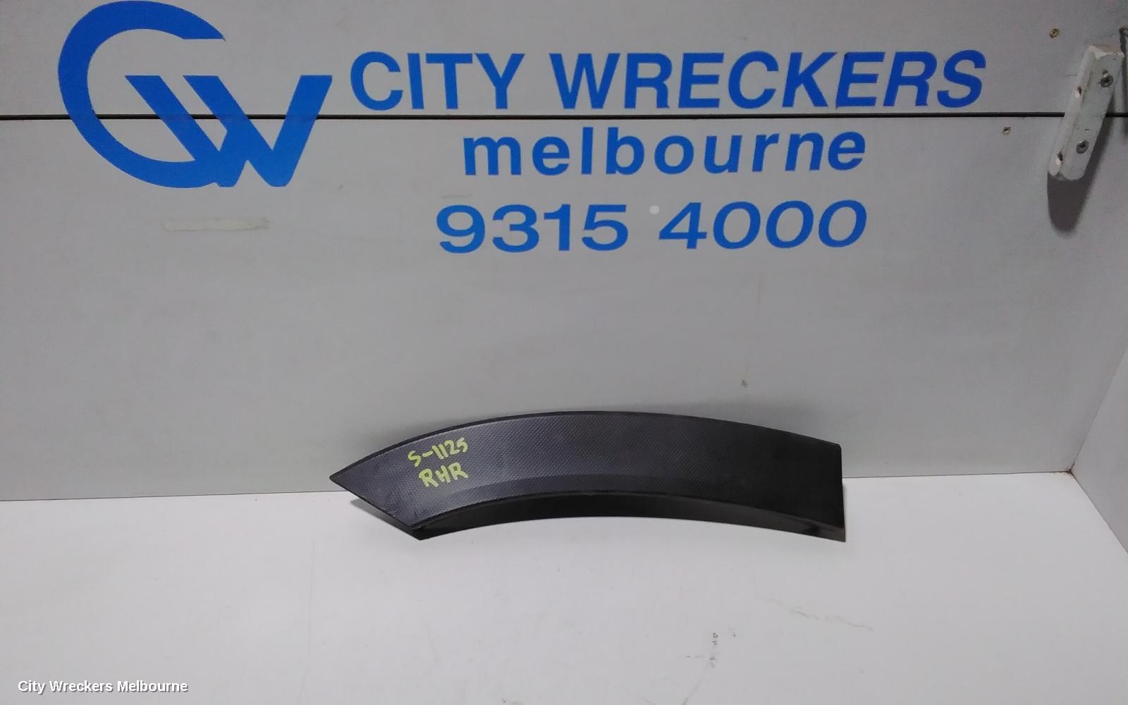 SUBARU FORESTER WHEEL ARCH FLARE, RH REAR ON DOOR, SK, 08/2018 ONWARDS