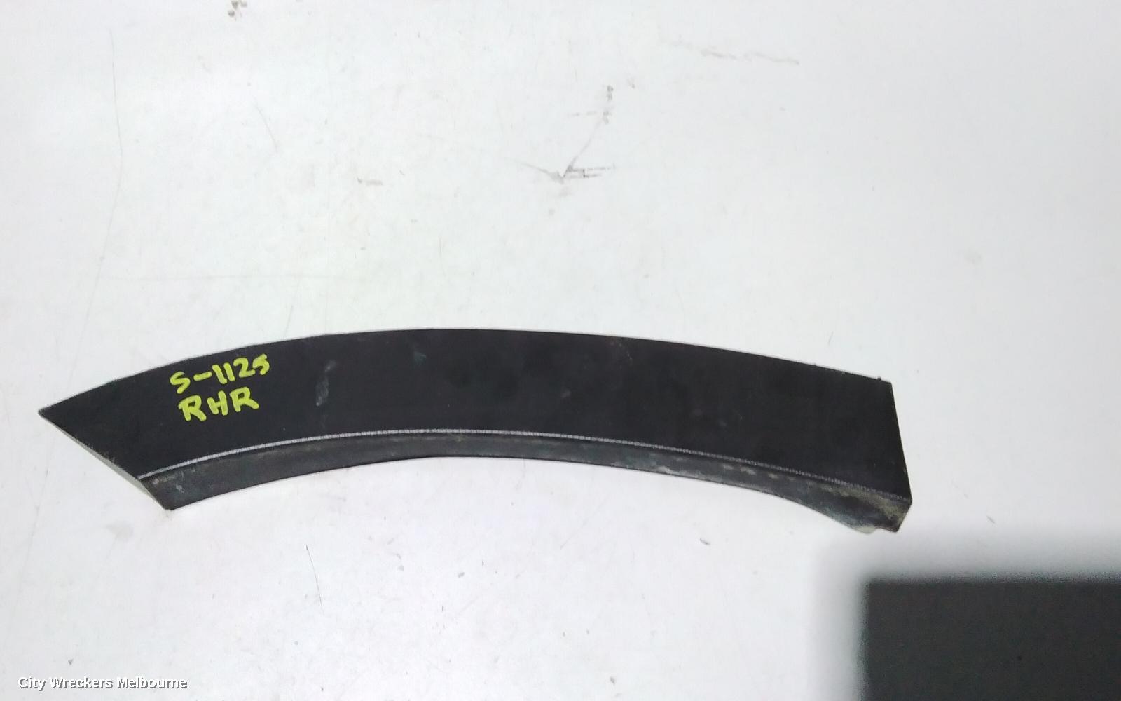 SUBARU FORESTER WHEEL ARCH FLARE, RH REAR ON DOOR, SK, 08/2018 ONWARDS