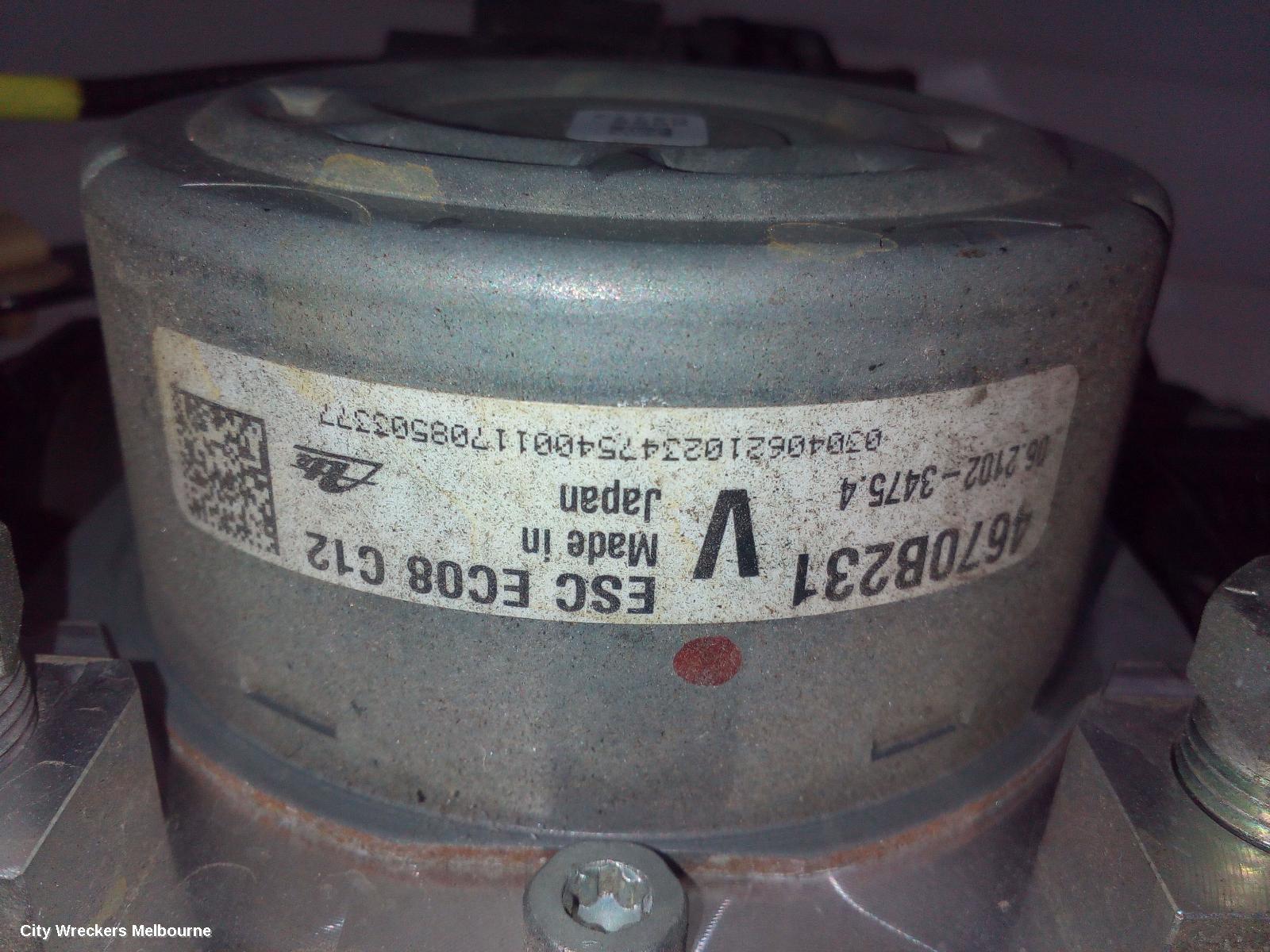 MITSUBISHI OUTLANDER ABS PUMP/MODULATOR, ZK-ZL, NON ACTIVE EMERGENCY BRAKING TYPE, P/N 4670B231, 04/2015 ONWARDS