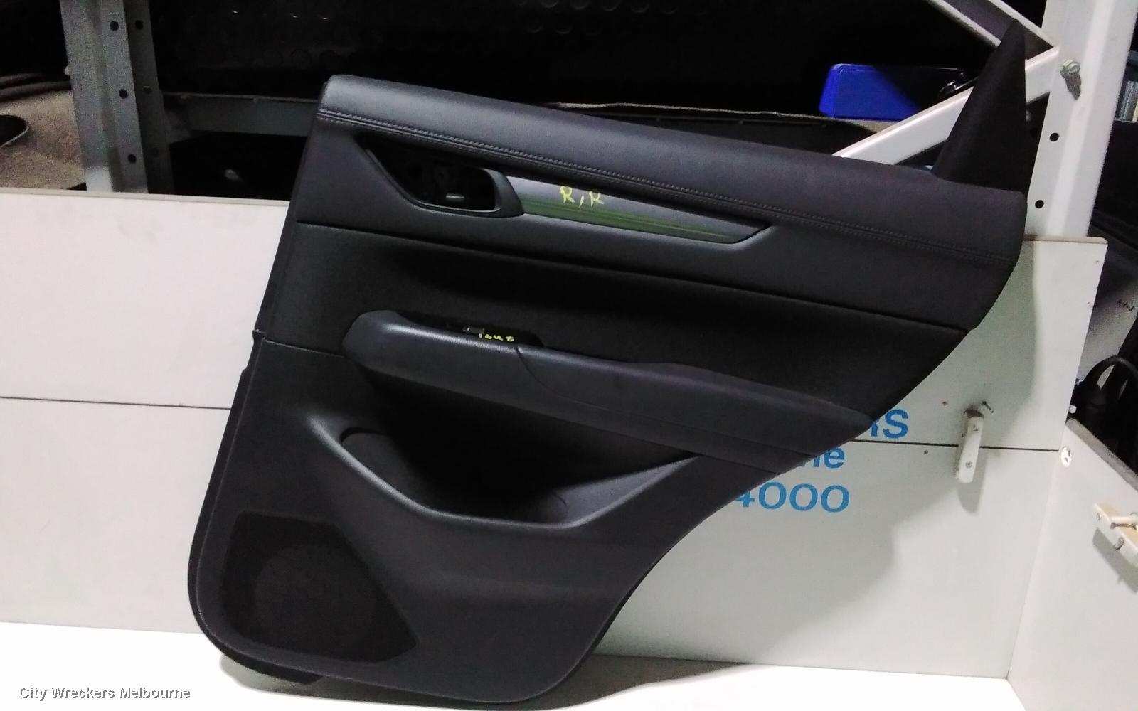 MAZDA CX5 DOOR TRIM, RH REAR, KF, LEATHER, 02/2017 ONWARDS