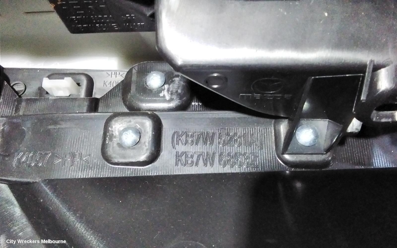 MAZDA CX5 DOOR TRIM, RH REAR, KF, LEATHER, 02/2017 ONWARDS