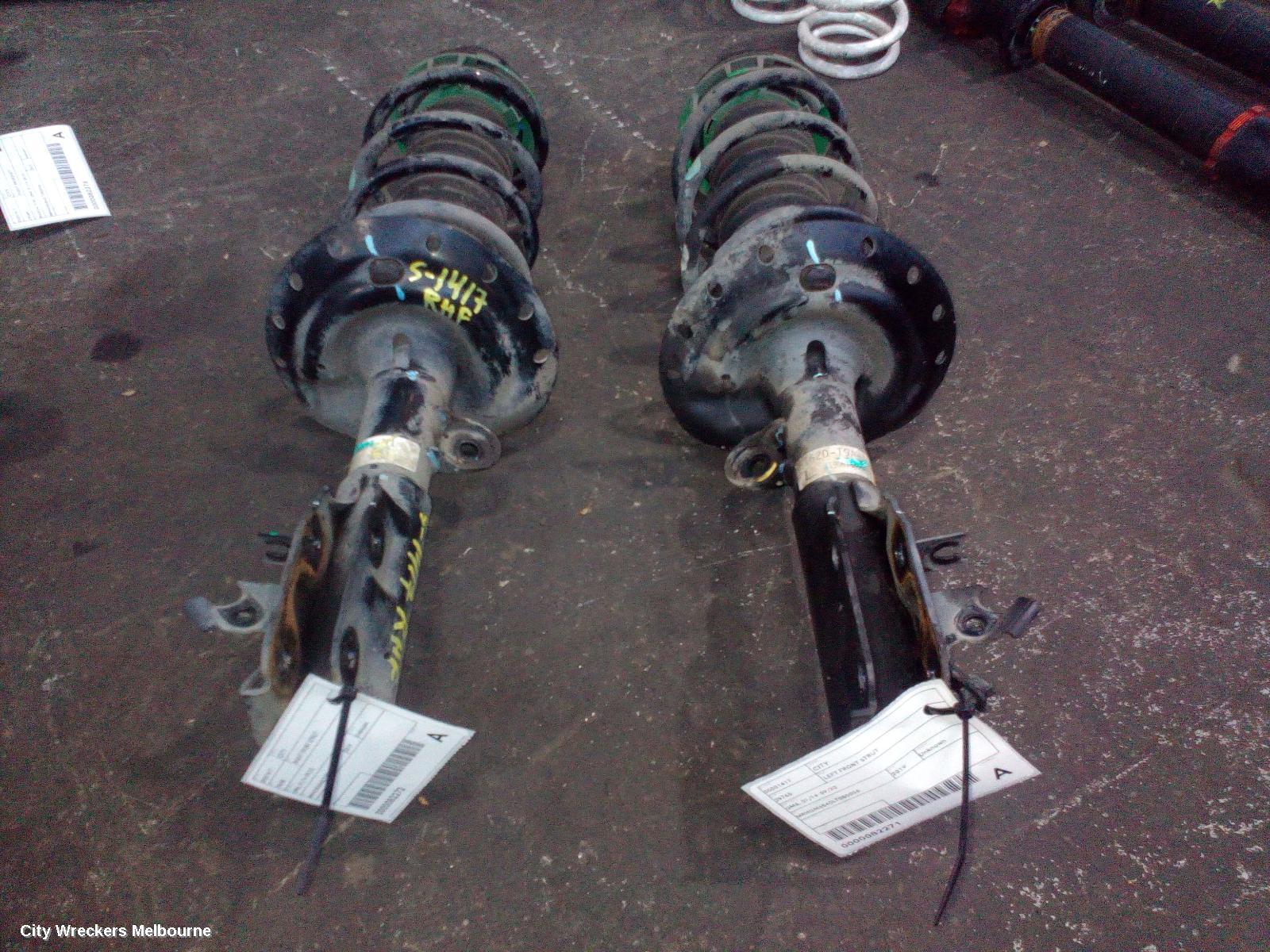 HONDA CITY RIGHT FRONT STRUT, GM6, 01/2014 - 09/2020