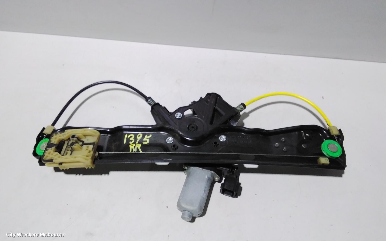 LAND ROVER RANGEROVER EVOQUE RIGHT REAR WND REG/MOTOR, DOOR REG ASSY (REG AND MOTOR), 5DR, L538, 11/2011 - 01/2019