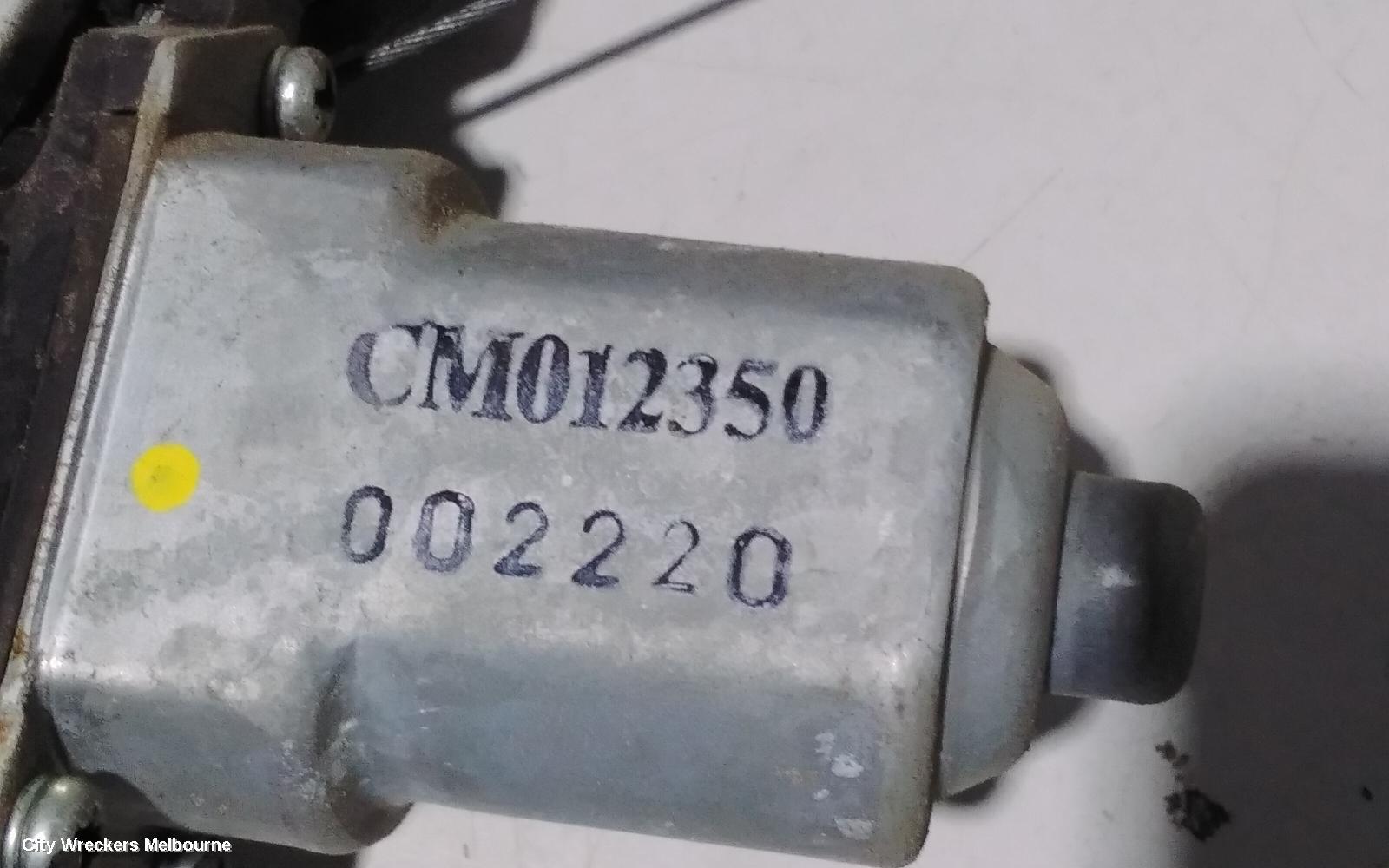 HONDA CITY RIGHT FRONT WINDOW REG/MOTOR, 02/2009 - 12/2013