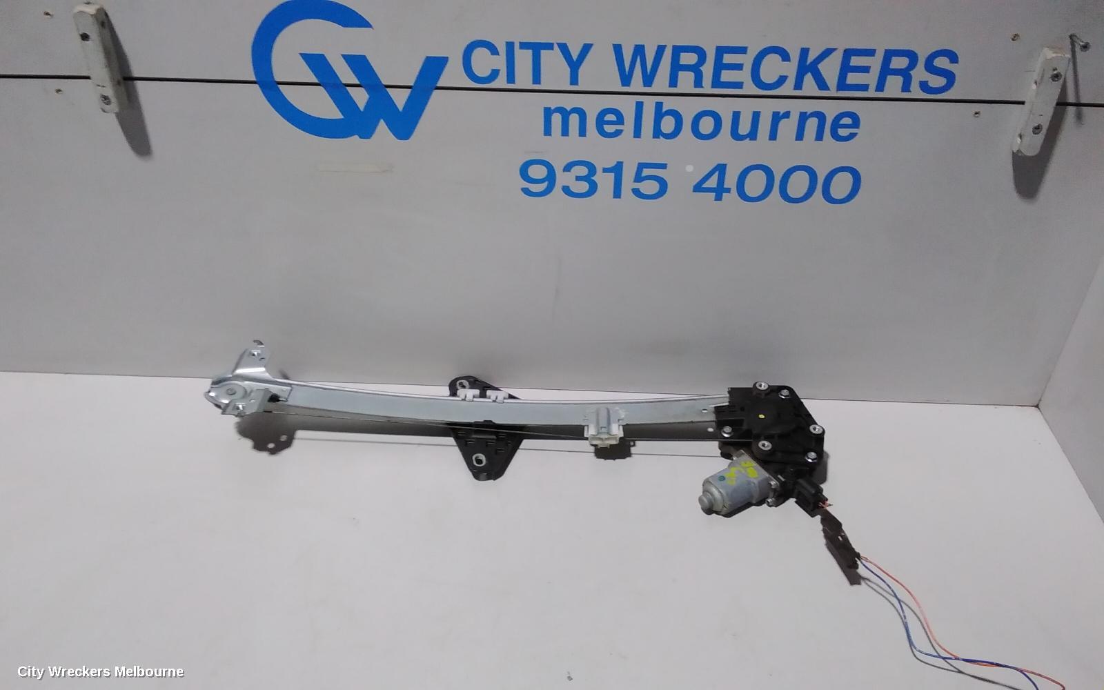 HONDA CITY RIGHT FRONT WINDOW REG/MOTOR, 02/2009 - 12/2013
