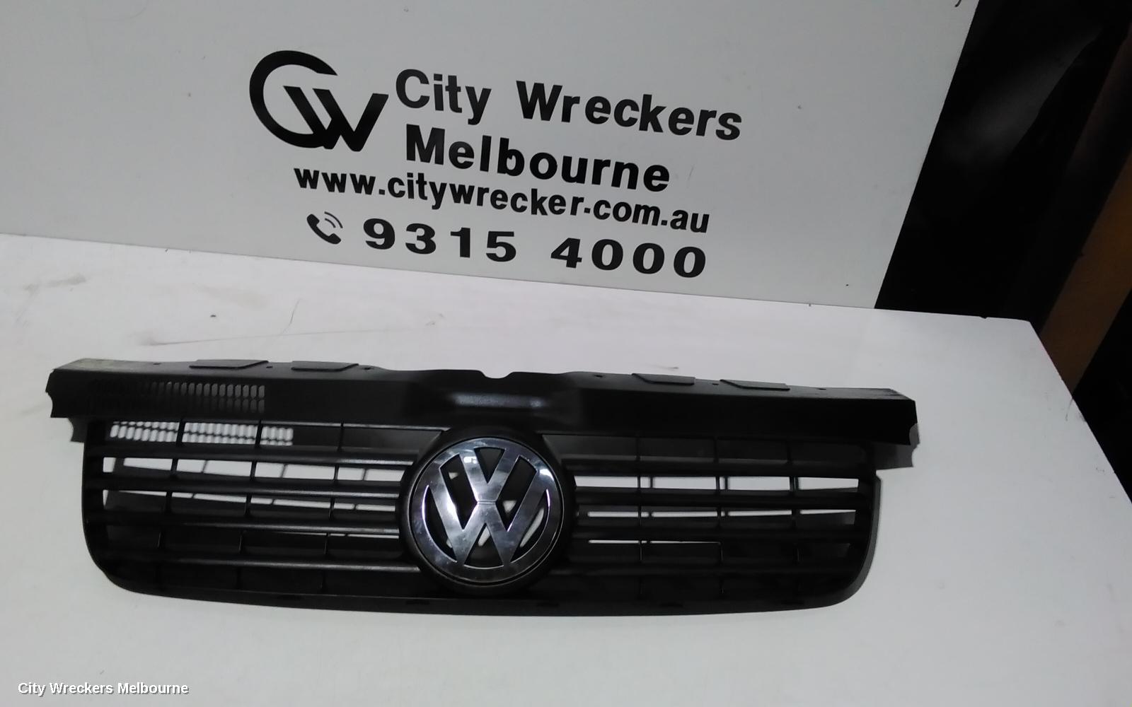 VOLKSWAGEN TRANSPORTER GRILLE, RADIATOR GRILLE, T5, TRANSPORTER/KOMBI, 08/2004 - 09/2009