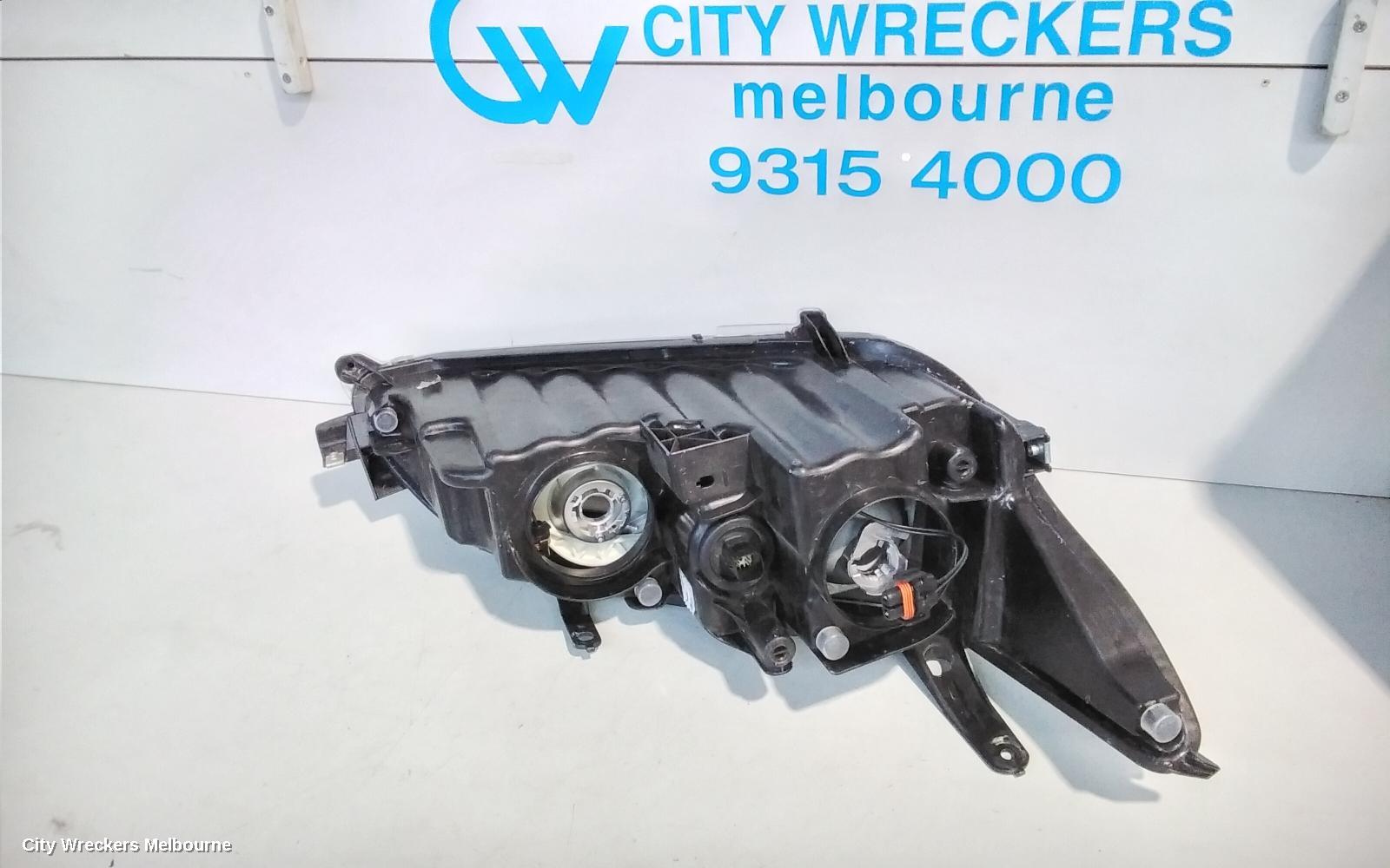 TOYOTA CAMRY LEFT HEADLAMP, ASV50/AVV50, ATARA SL/HYBRID, BLACK INSERT TYPE, 05/2015 - 10/2017