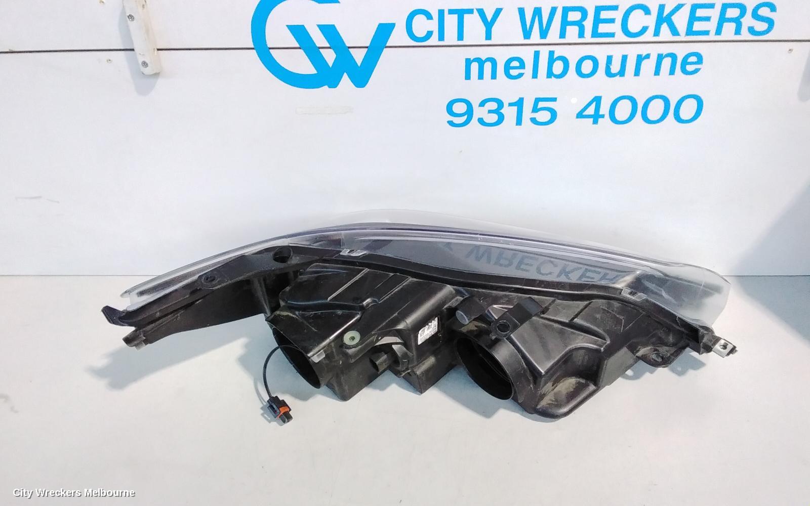 TOYOTA CAMRY LEFT HEADLAMP, ASV50/AVV50, ATARA SL/HYBRID, BLACK INSERT TYPE, 05/2015 - 10/2017