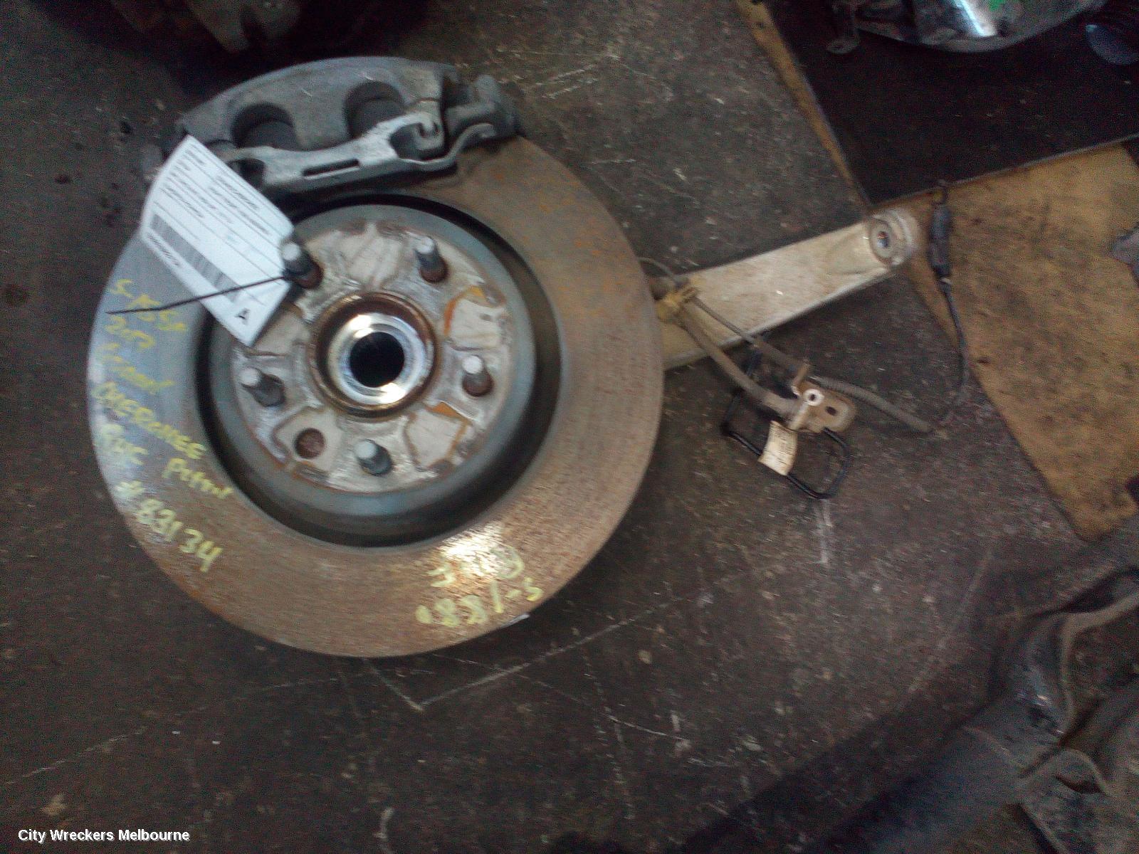 JEEP GRANDCHEROKEE RIGHT FRONT HUB ASSEMBLY, WK, 2WD/4WD, NON SRT, 09/2016 ONWARDS