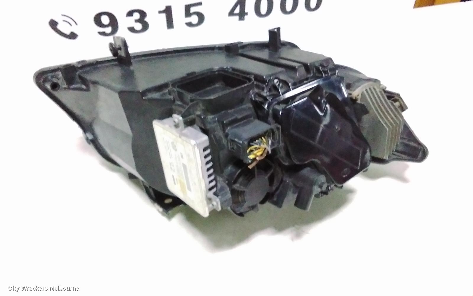 BMW 3 SERIES LEFT HEADLAMP, E90/E91, SEDAN/WAGON, BI-XENON, NON ADAPTIVE TYPE, 11/2008 - 09/2013