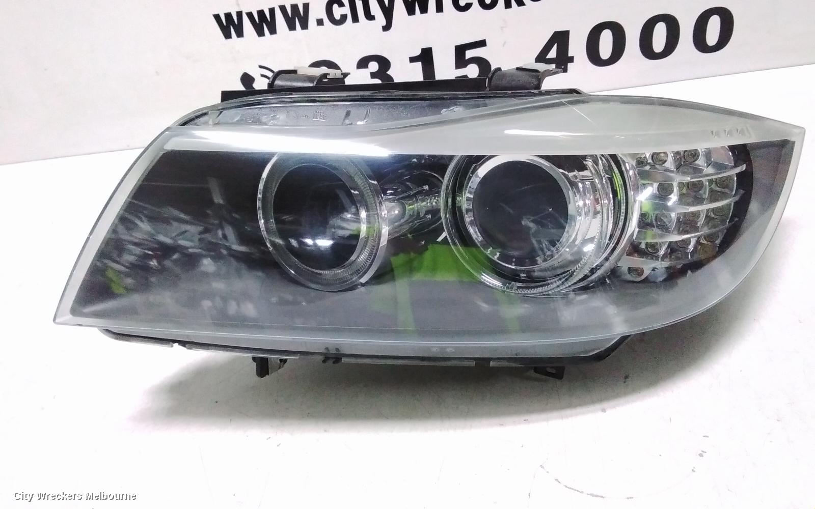 BMW 3 SERIES LEFT HEADLAMP, E90/E91, SEDAN/WAGON, BI-XENON, NON ADAPTIVE TYPE, 11/2008 - 09/2013