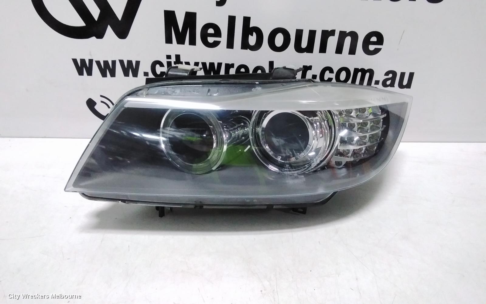 BMW 3 SERIES LEFT HEADLAMP, E90/E91, SEDAN/WAGON, BI-XENON, NON ADAPTIVE TYPE, 11/2008 - 09/2013
