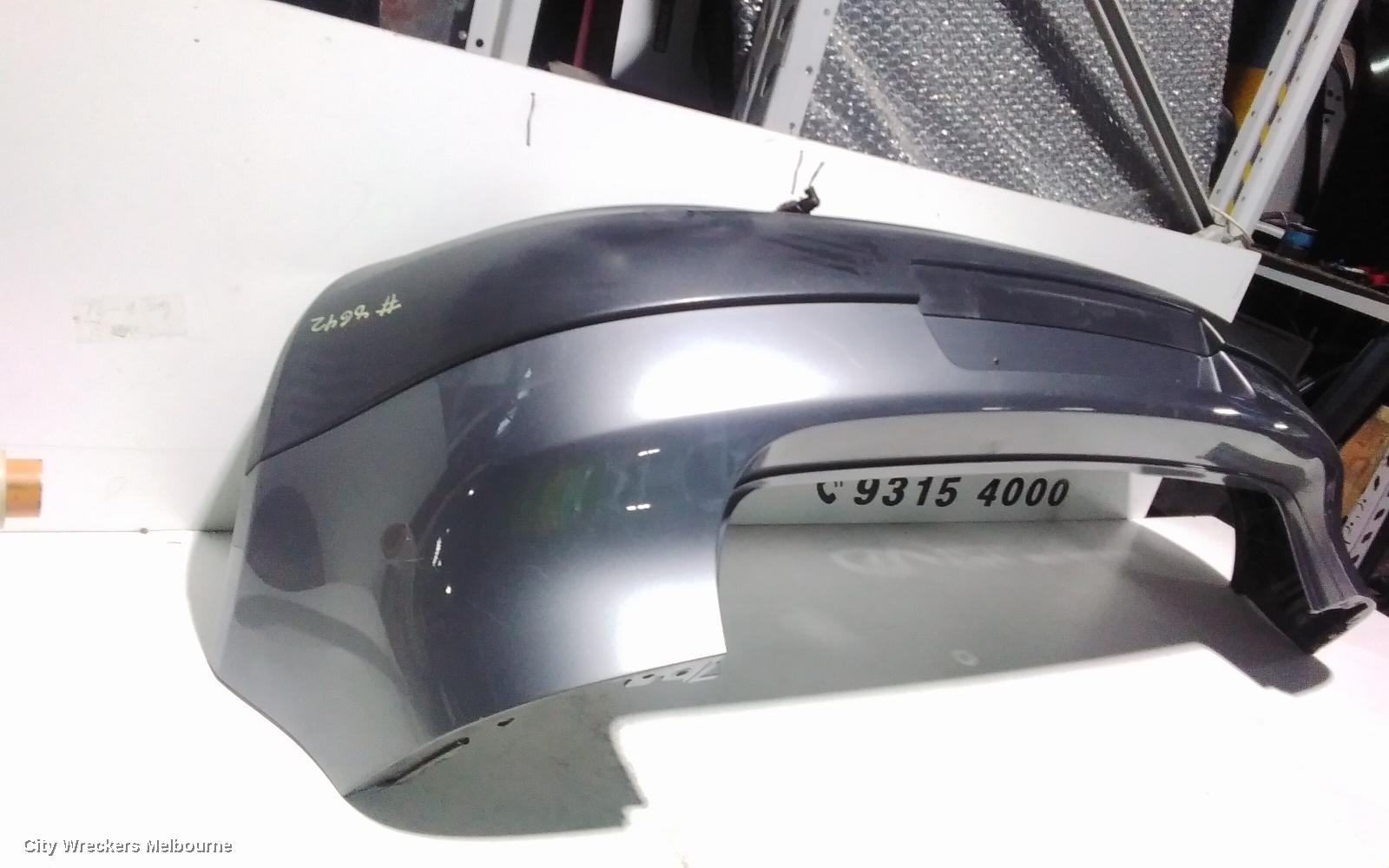 VOLKSWAGEN GOLF REAR BUMPER, GEN 5, BUMPER BAR (2 PIECE), R32, 5DR HATCH, NON PARK SENSOR TYPE, 07/2006 - 05/2010
