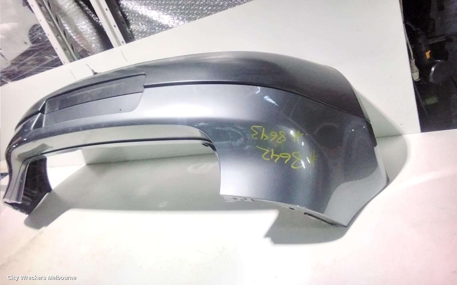 VOLKSWAGEN GOLF REAR BUMPER, GEN 5, BUMPER BAR (2 PIECE), R32, 5DR HATCH, NON PARK SENSOR TYPE, 07/2006 - 05/2010