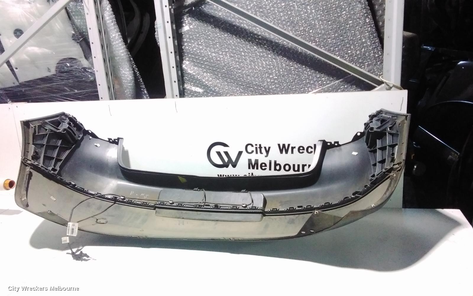 VOLKSWAGEN GOLF REAR BUMPER, GEN 5, BUMPER BAR (2 PIECE), R32, 5DR HATCH, NON PARK SENSOR TYPE, 07/2006 - 05/2010