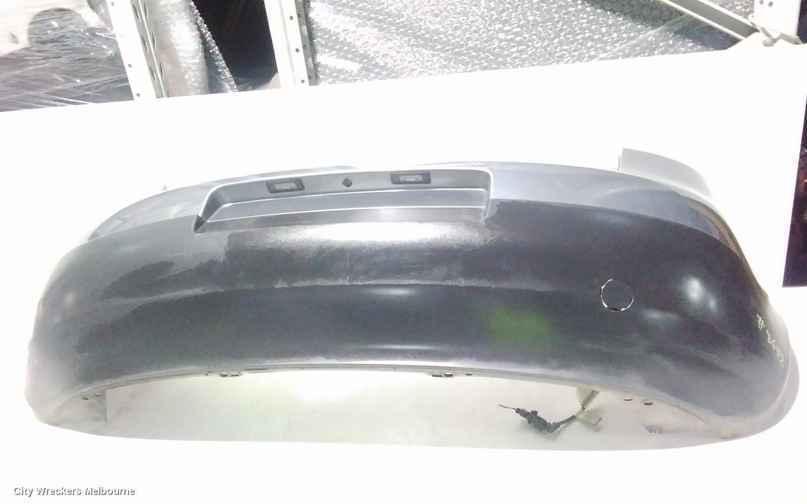 VOLKSWAGEN GOLF REAR BUMPER, GEN 5, BUMPER BAR (2 PIECE), R32, 5DR HATCH, NON PARK SENSOR TYPE, 07/2006 - 05/2010