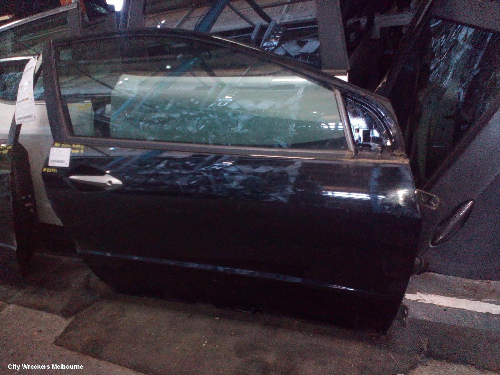 HONDA CIVIC RIGHT FRONT DOOR, 8TH GEN, 3DR HATCH, 07/2007 - 12/2011
