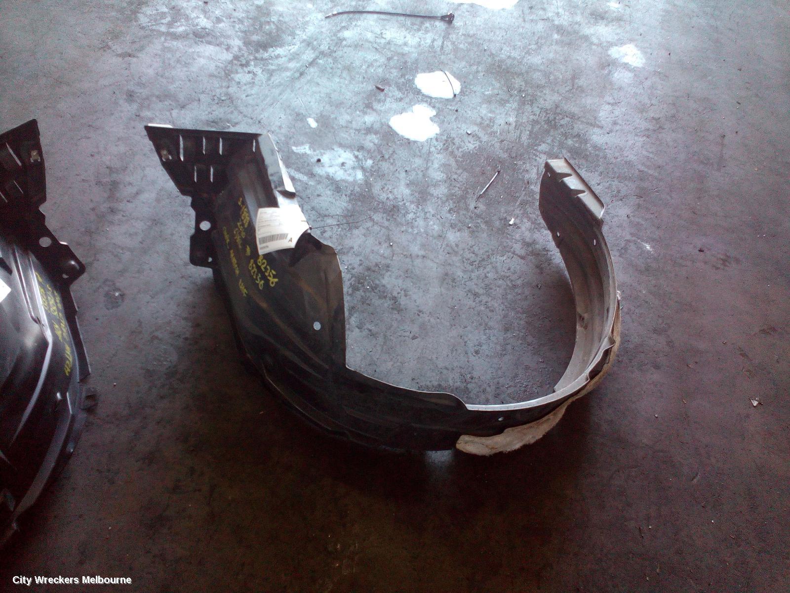 HONDA CIVIC LEFT GUARD LINER, 8TH GEN, 3DR HATCH, 07/2007 - 12/2011