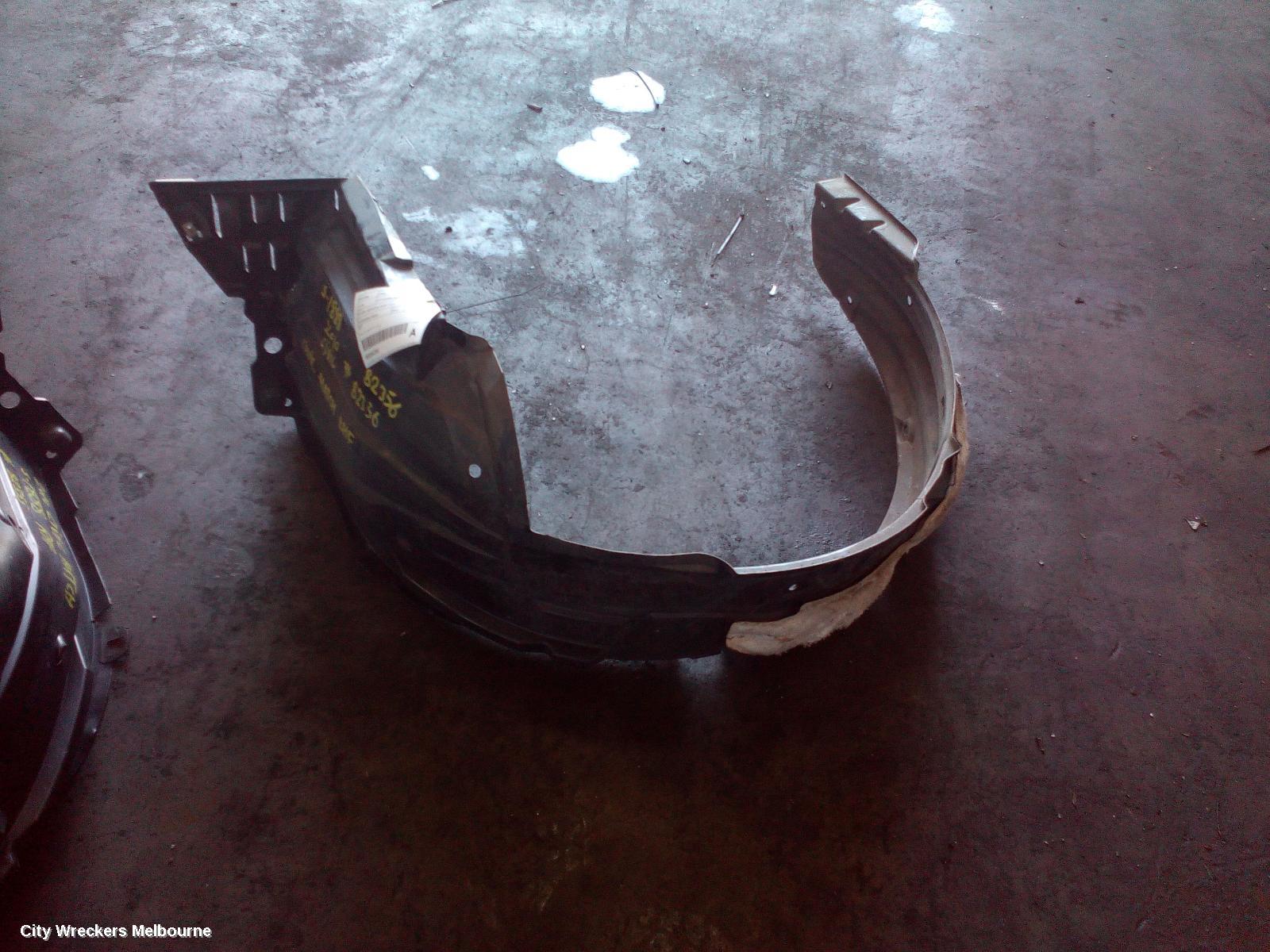HONDA CIVIC LEFT GUARD LINER, 8TH GEN, 3DR HATCH, 07/2007 - 12/2011