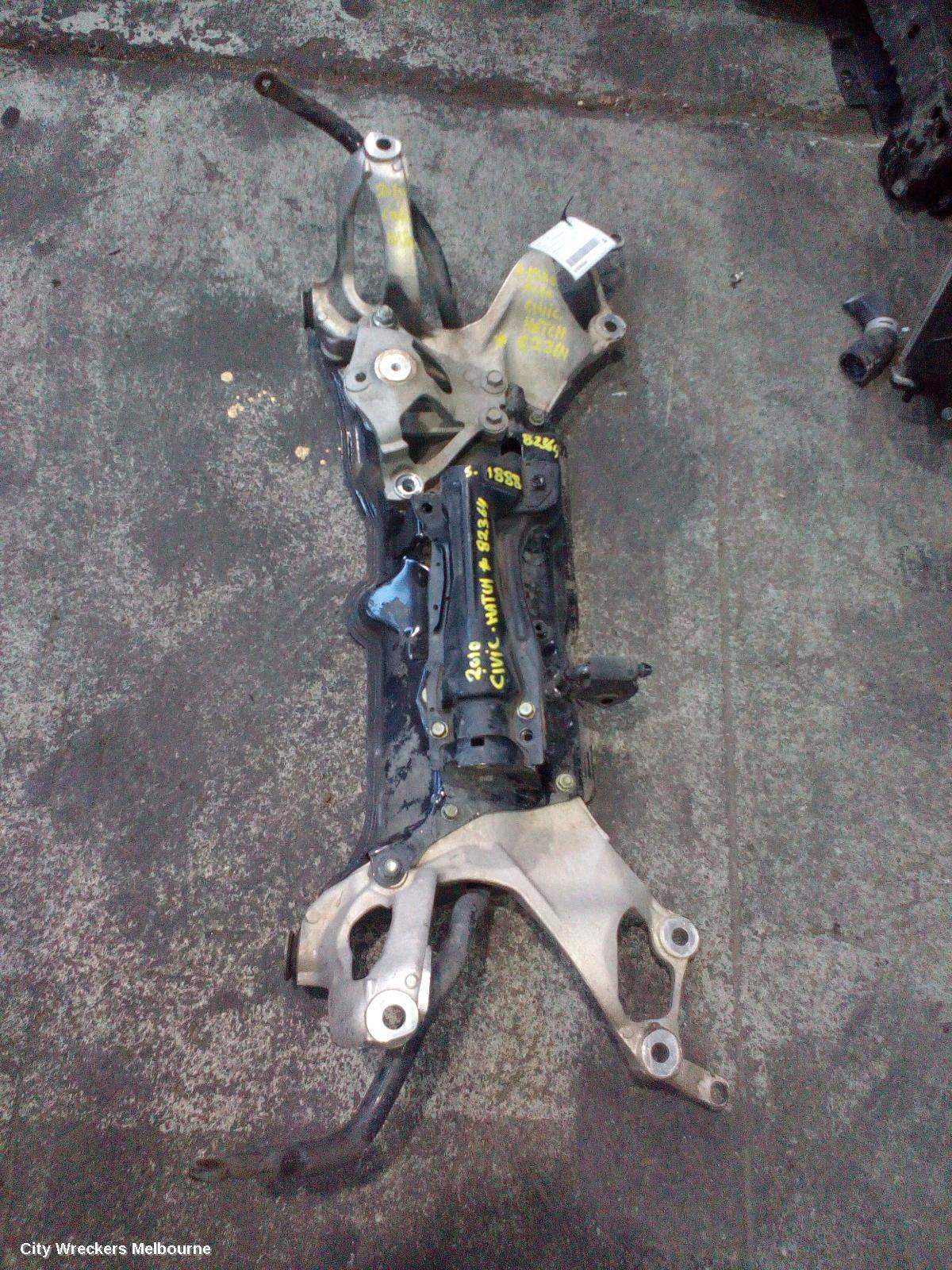 HONDA CIVIC FRT XMEMBER/CRADLE, 8TH GEN, CRADLE ASSY, 02/2006 - 12/2011